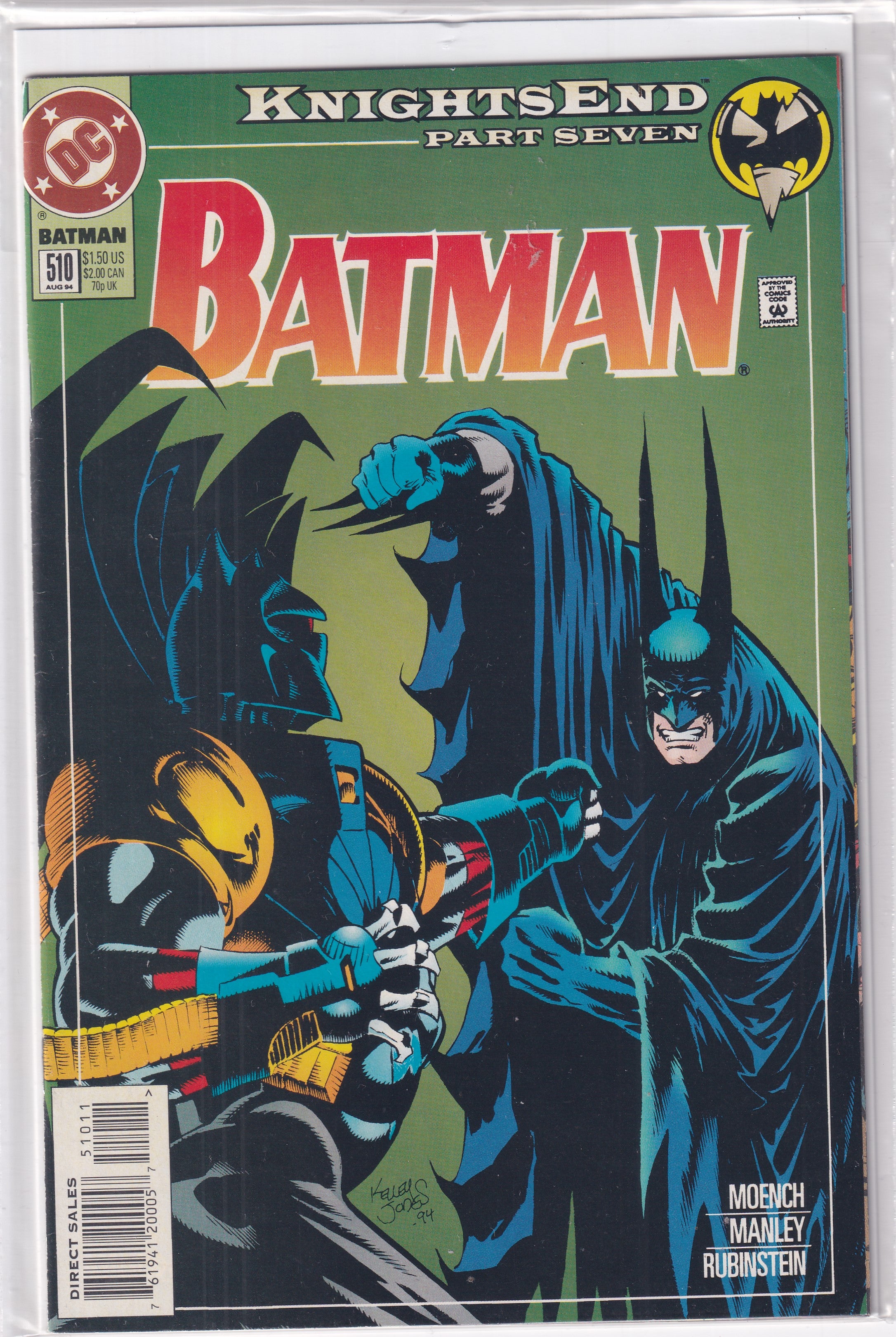 BATMAN #510 - Slab City Comics 