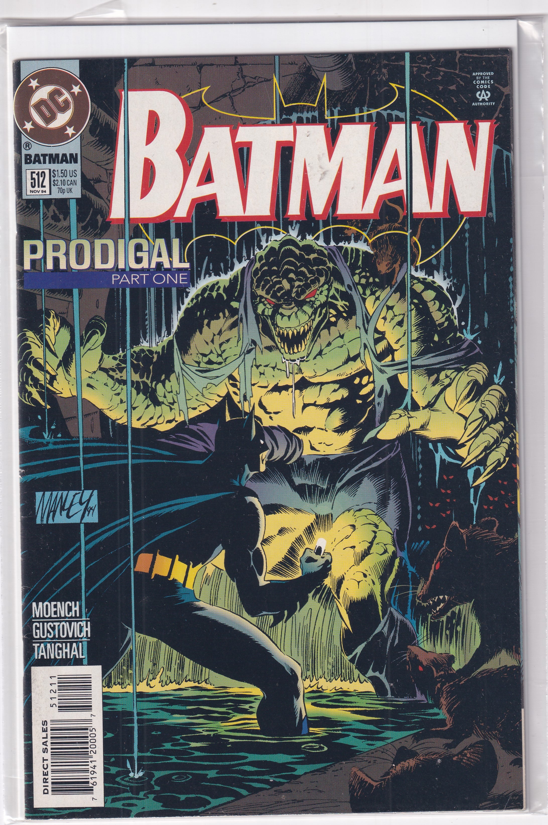 BATMAN #512 - Slab City Comics 