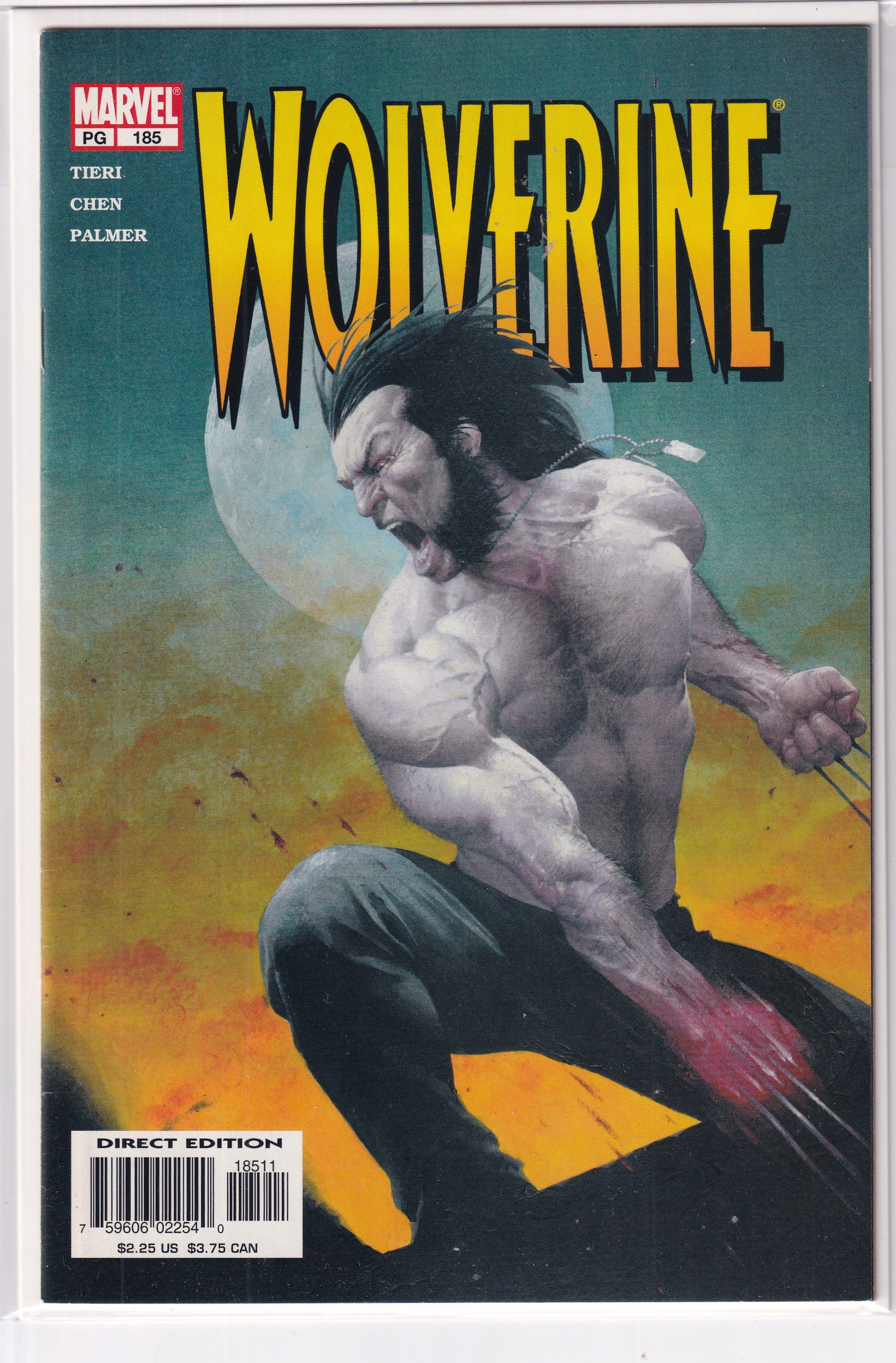 WOLVERINE #185 - Slab City Comics 