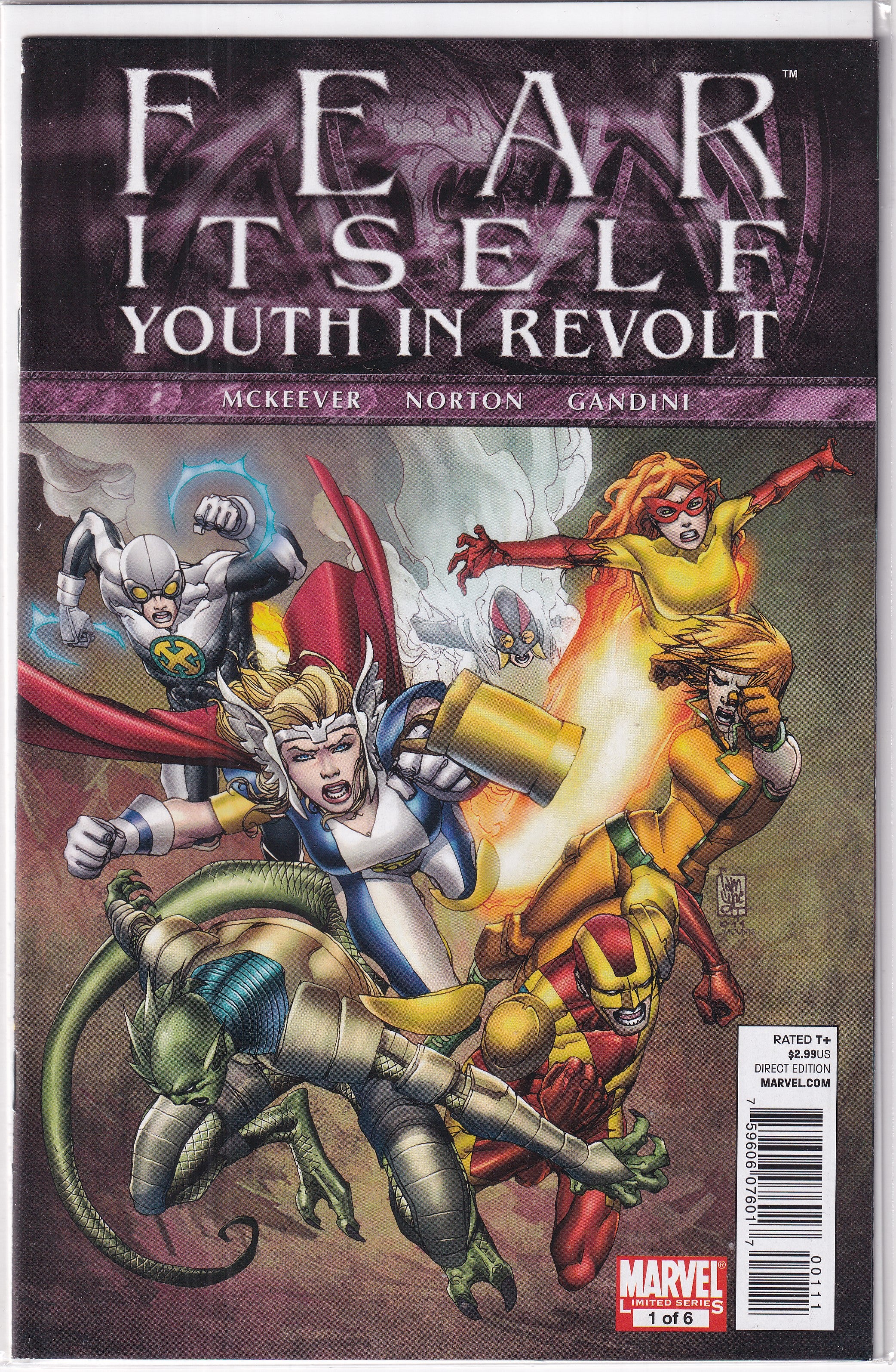 FEAR ITSELF YOUTH IN REVOLT #1 - Slab City Comics 