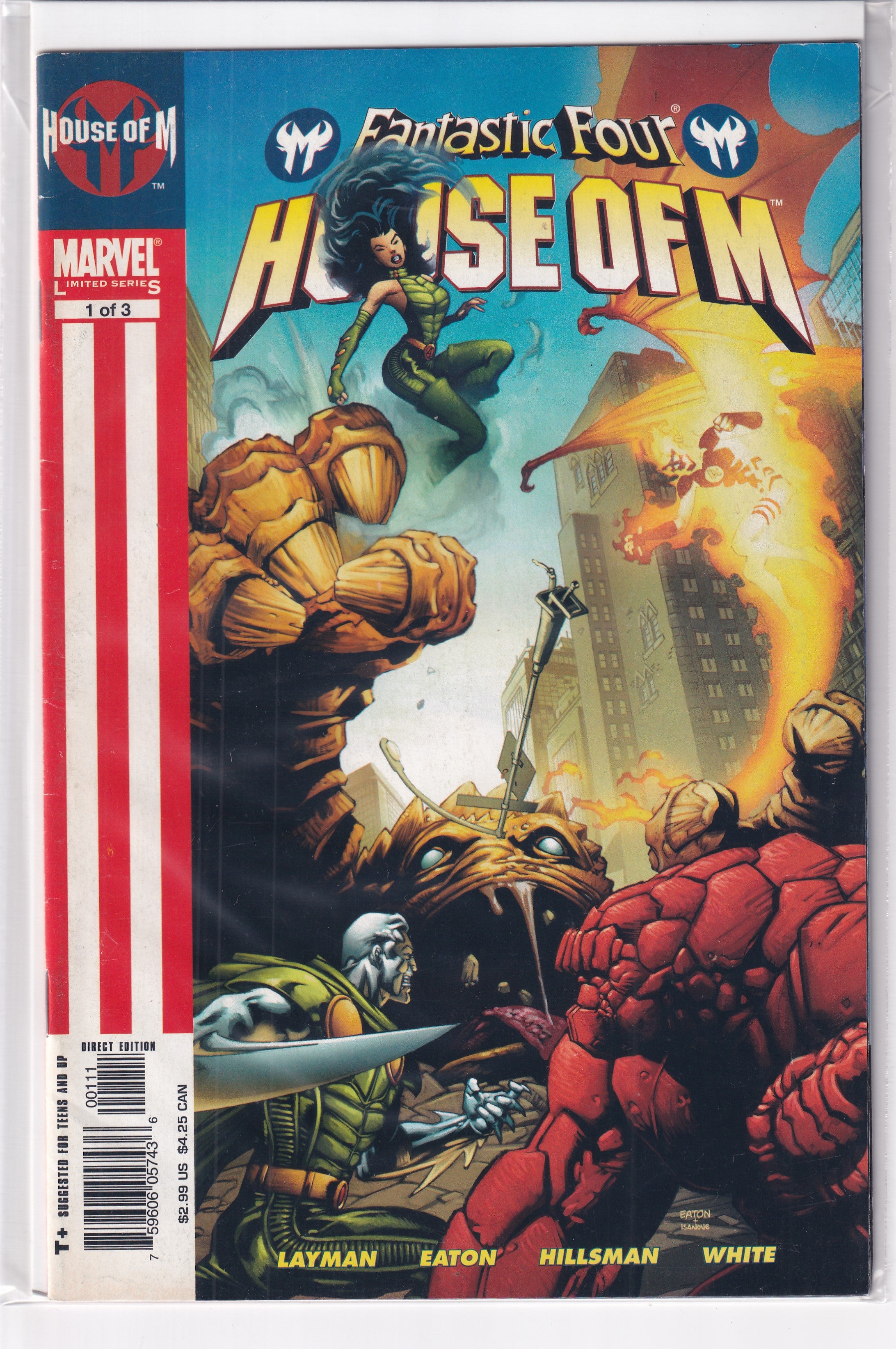 FANTASTIC FOUR HOUSE OF M #1 - Slab City Comics 