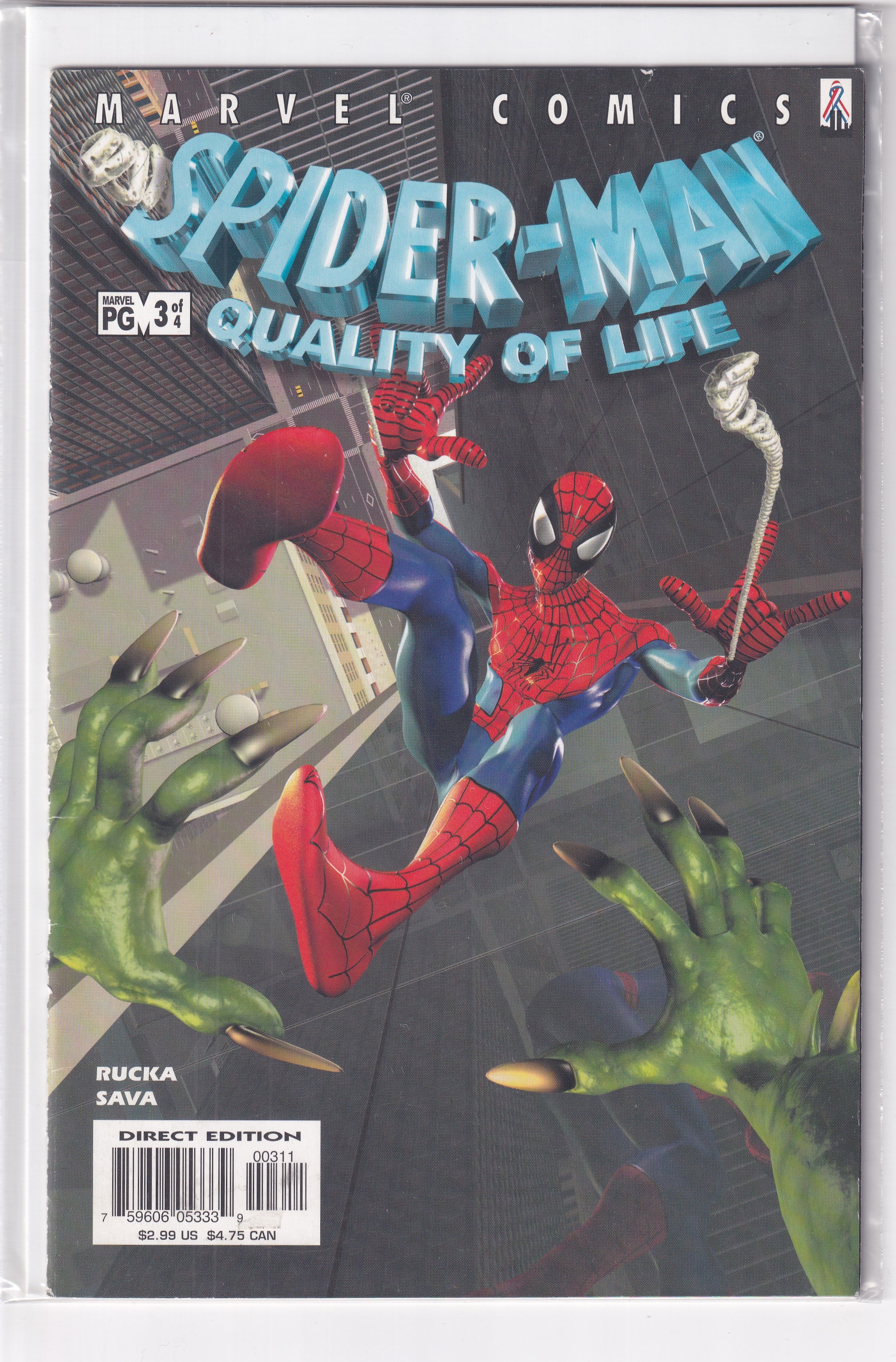 SPIDER-MAN QUALITY OF LIFE #3 - Slab City Comics 