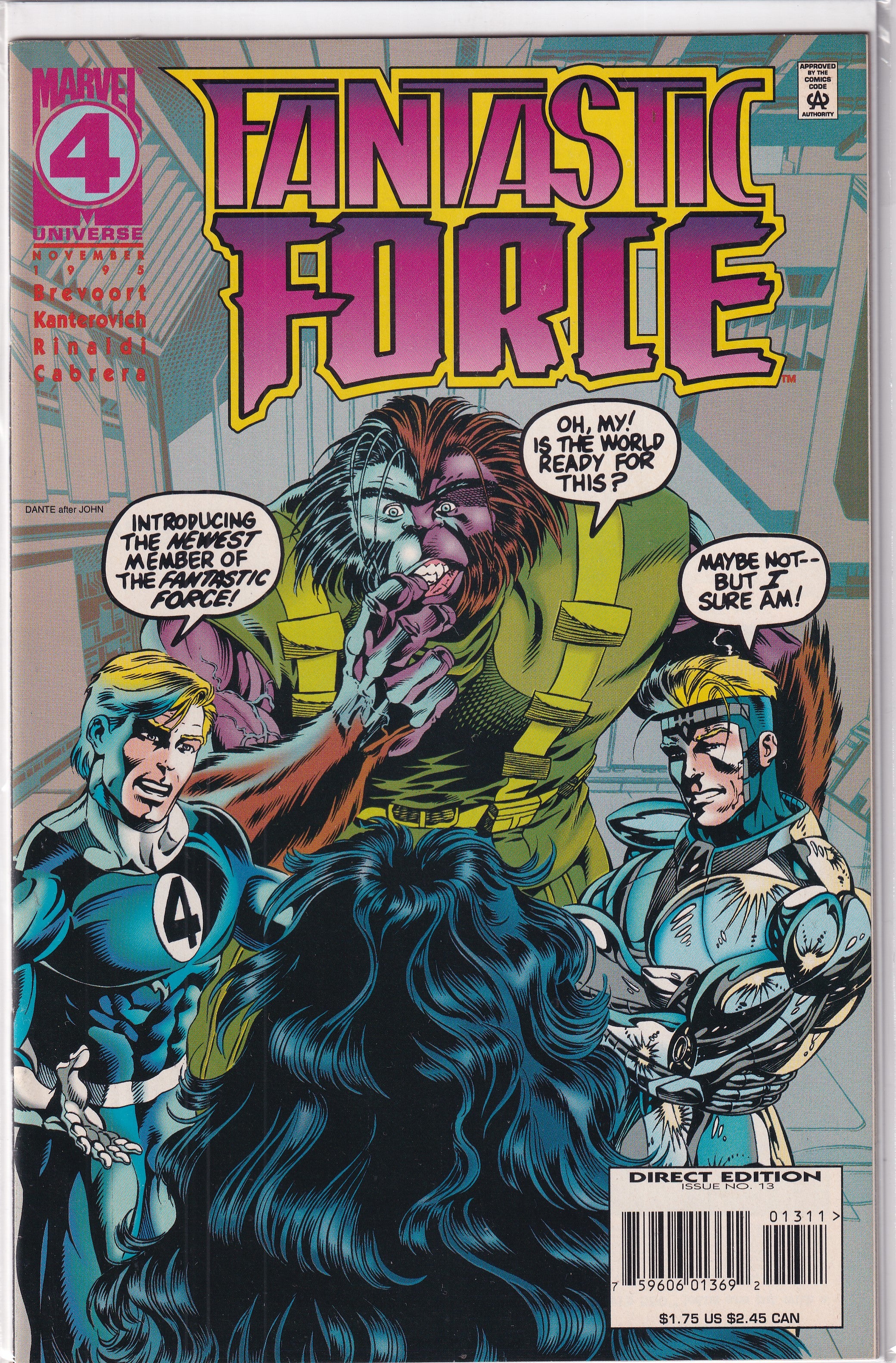 FANTASTIC FORCE #13 - Slab City Comics 