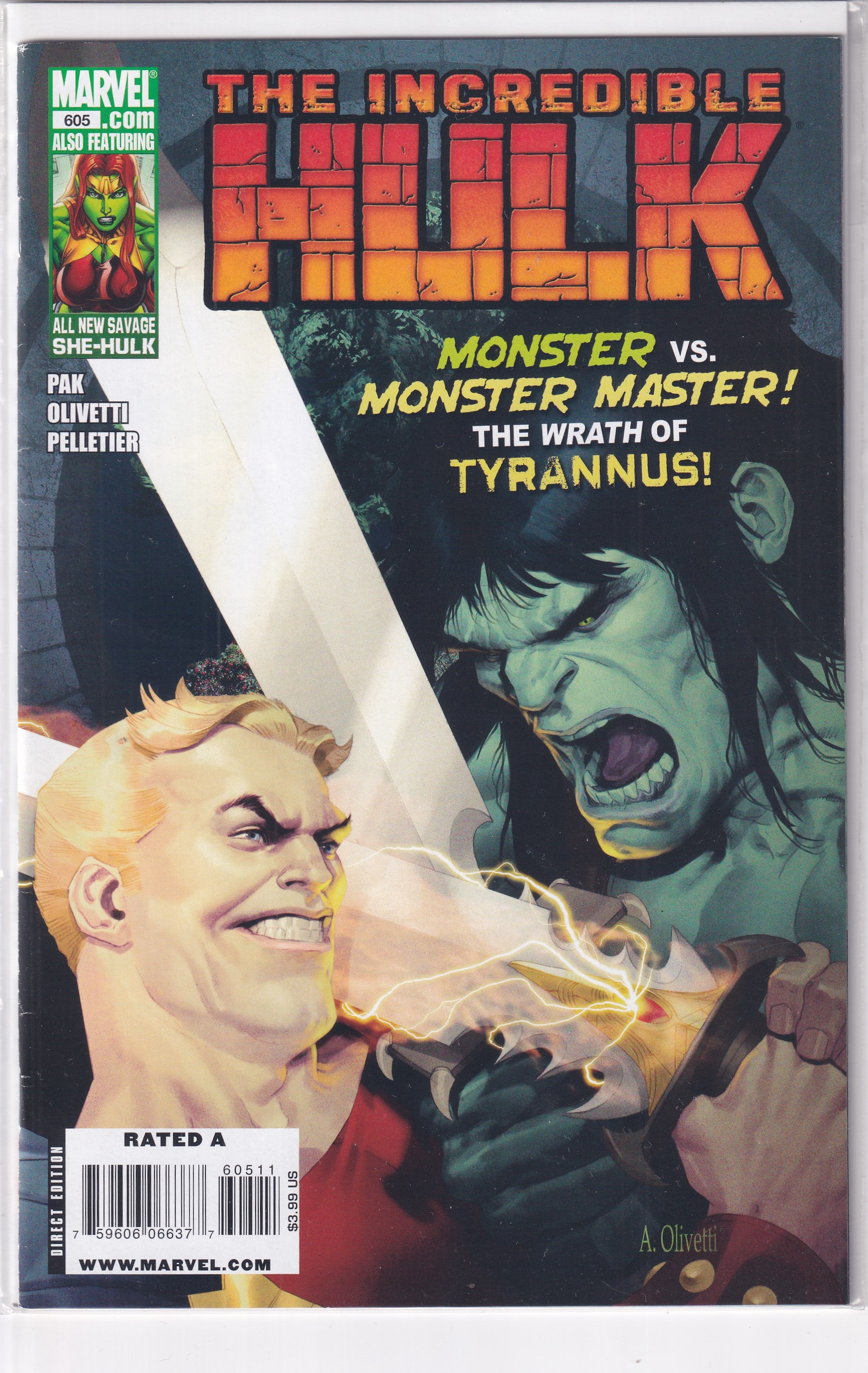 INCREDIBLE HULK #605 - Slab City Comics 