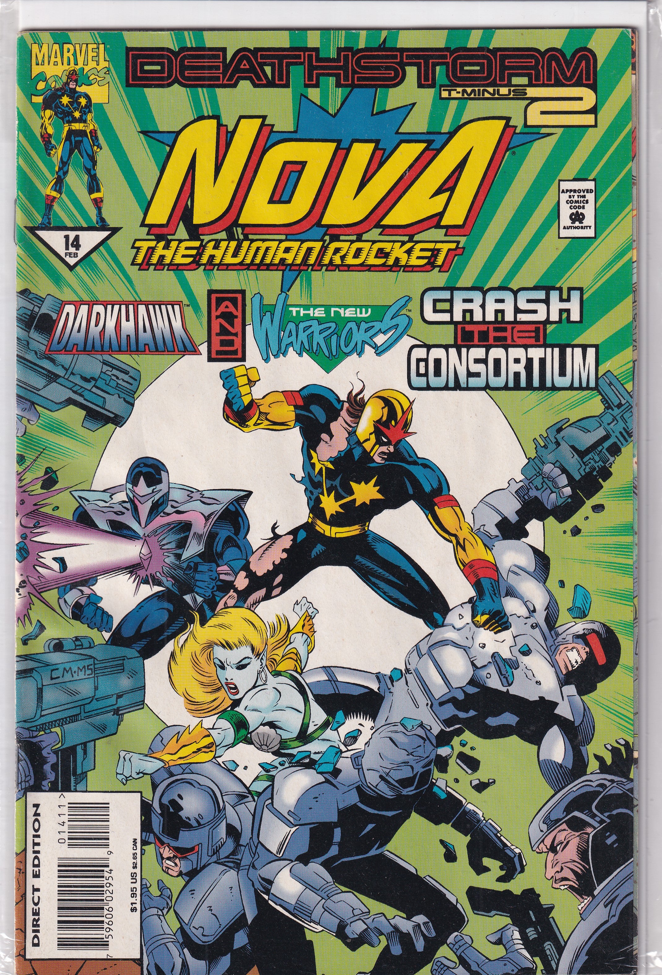 DEATHSTORM NOVA #14 - Slab City Comics 