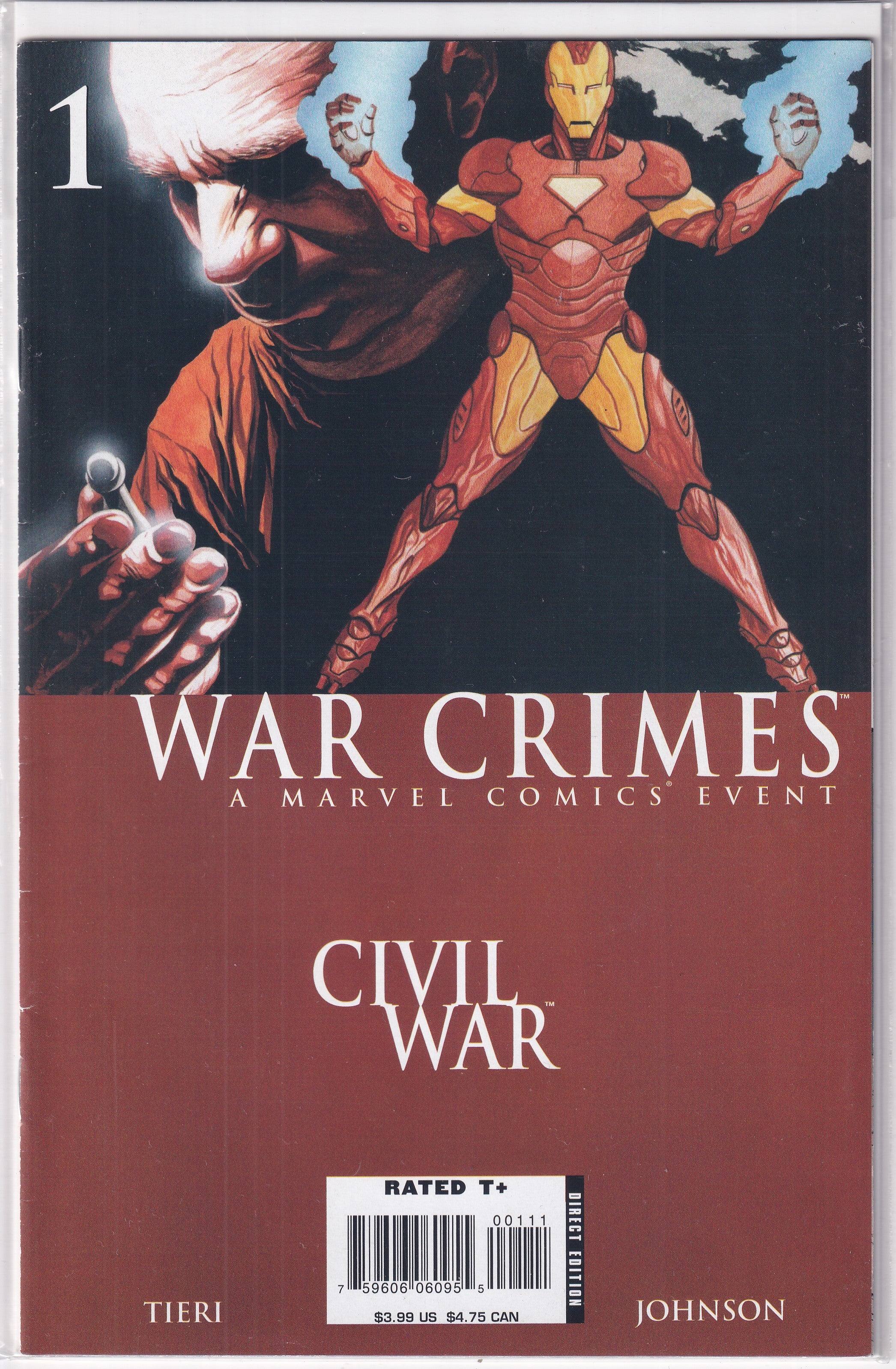 WAR CRIMES CIVIL WAR #1 - Slab City Comics 