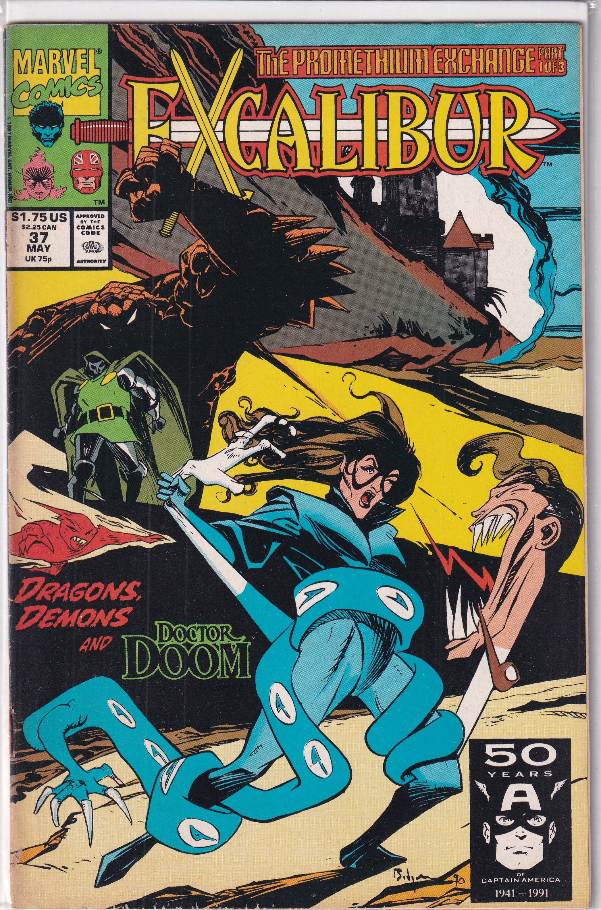 EXCALIBUR #37 - Slab City Comics 