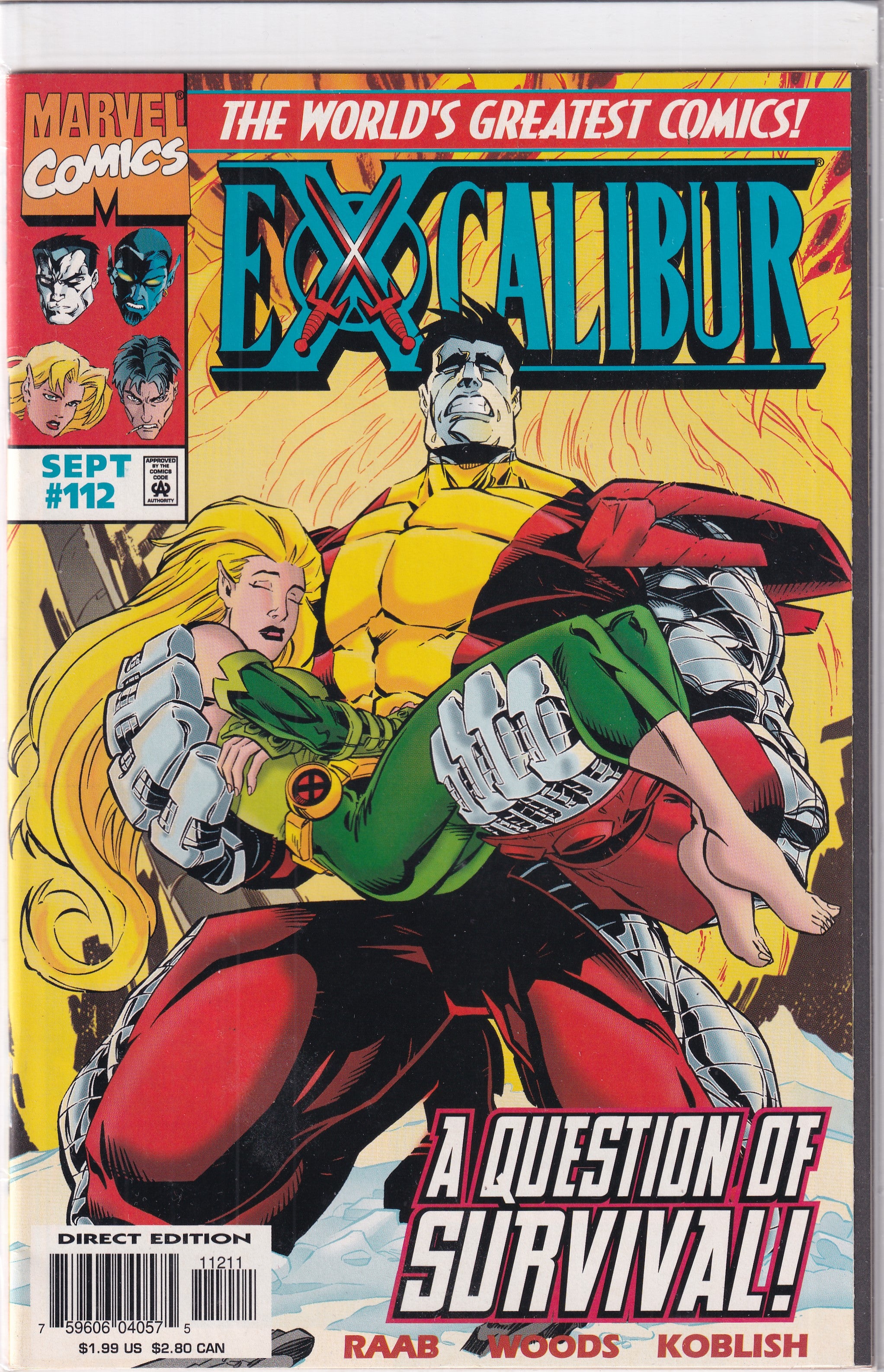 EXCALIBUR #112 - Slab City Comics 