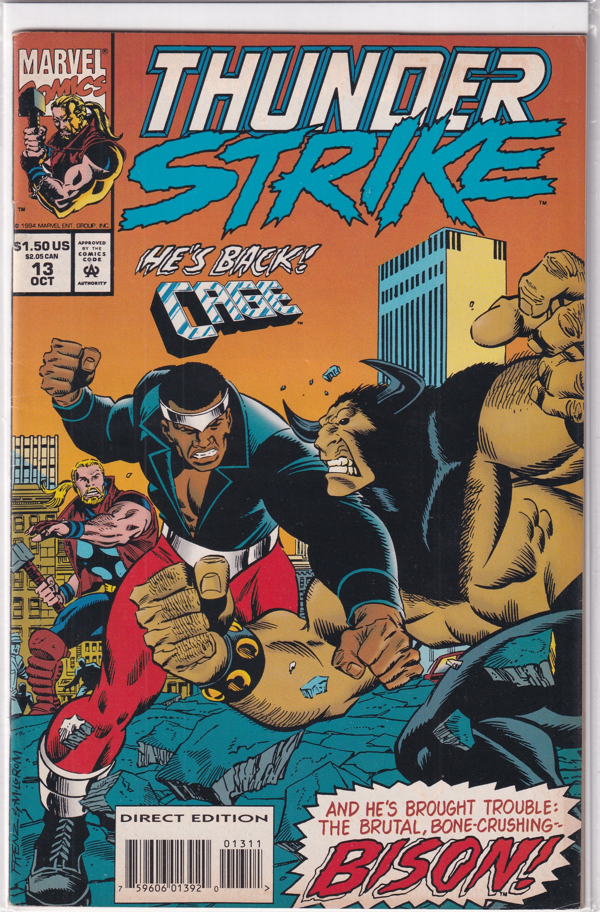 THUNDER  STRIKE #13 - Slab City Comics 