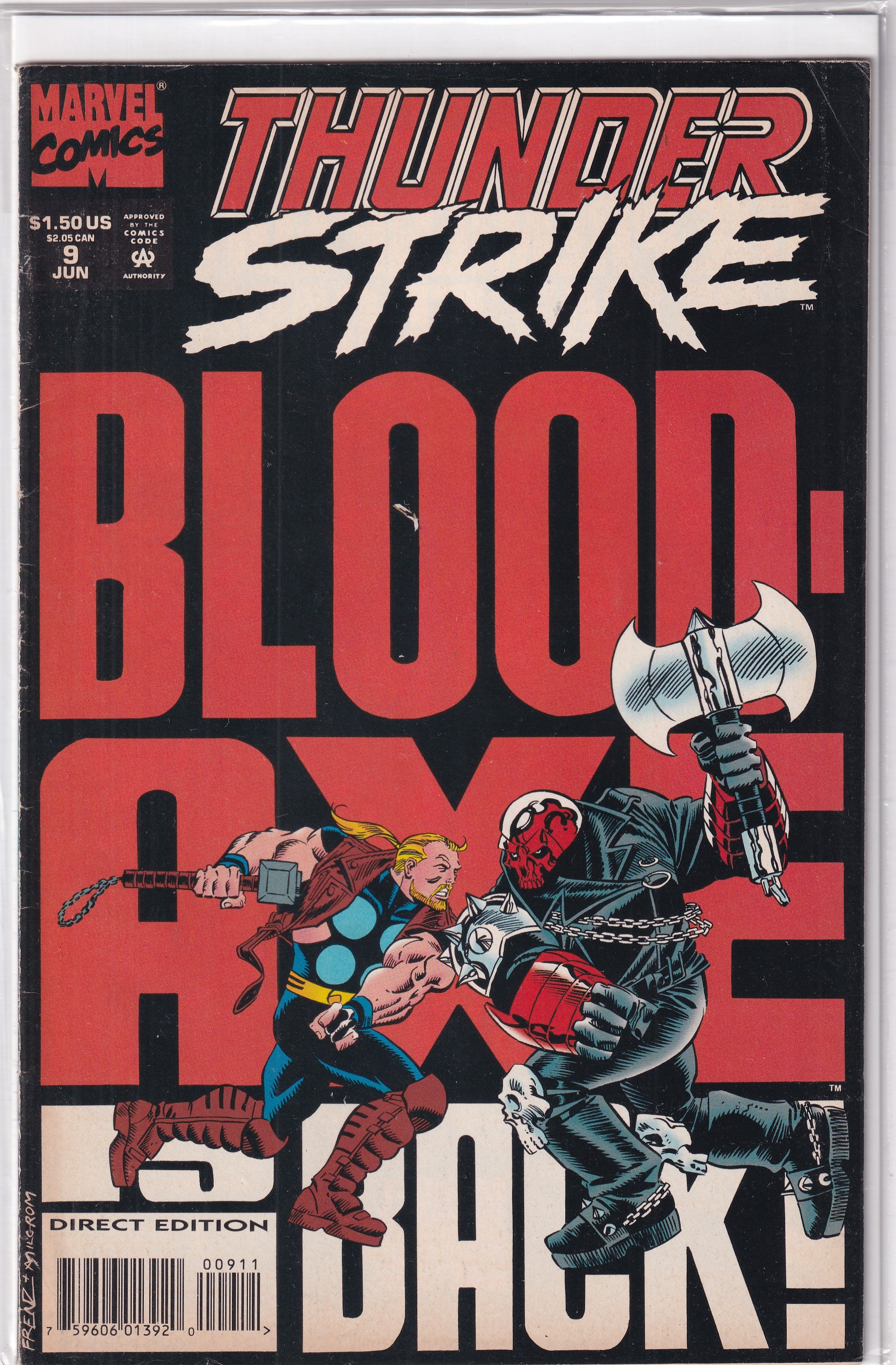 THUNDER STRIKE #9 BLOOD AXE IS BACK - Slab City Comics 