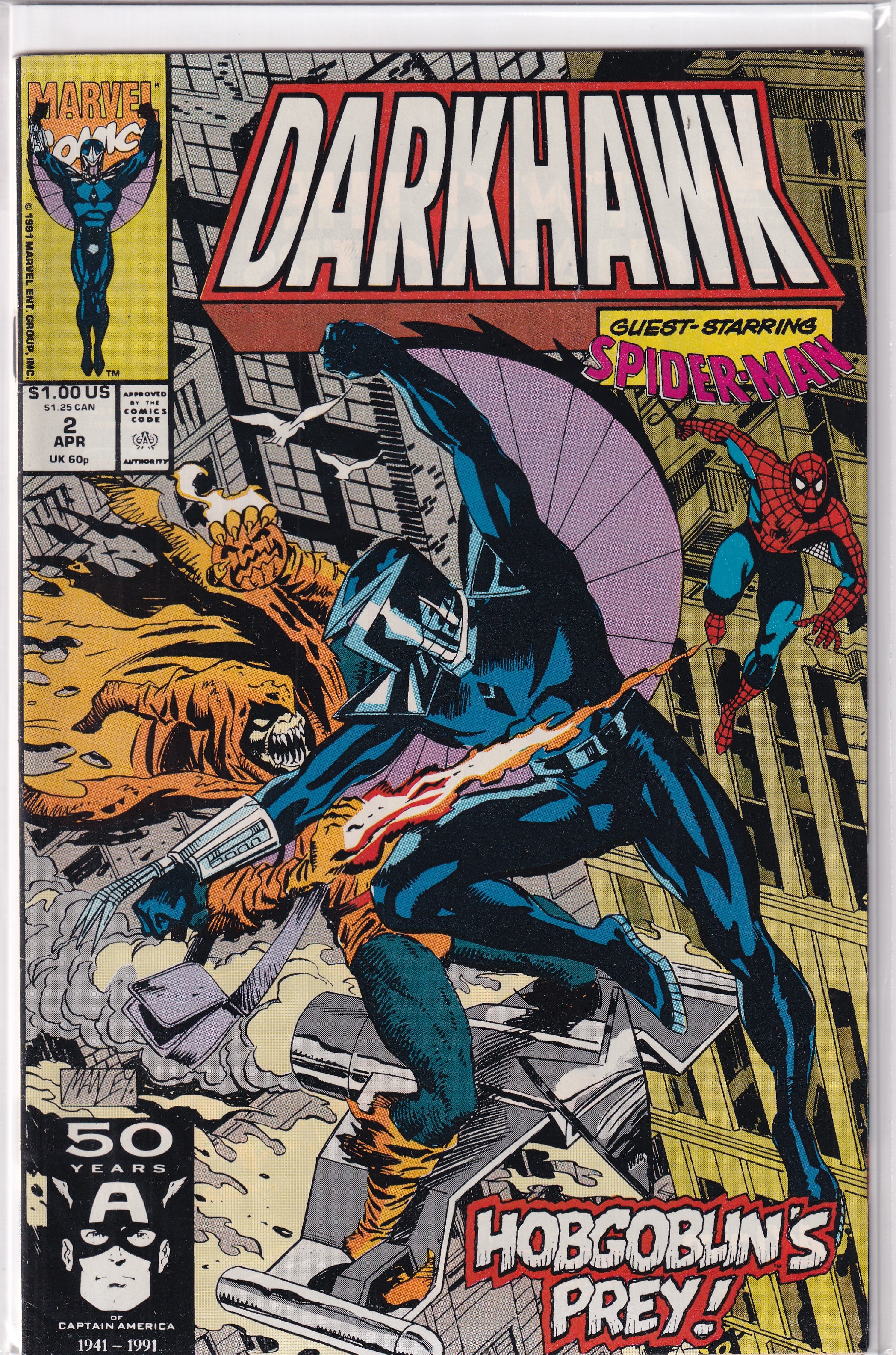 DARKHAWK #2 - Slab City Comics 