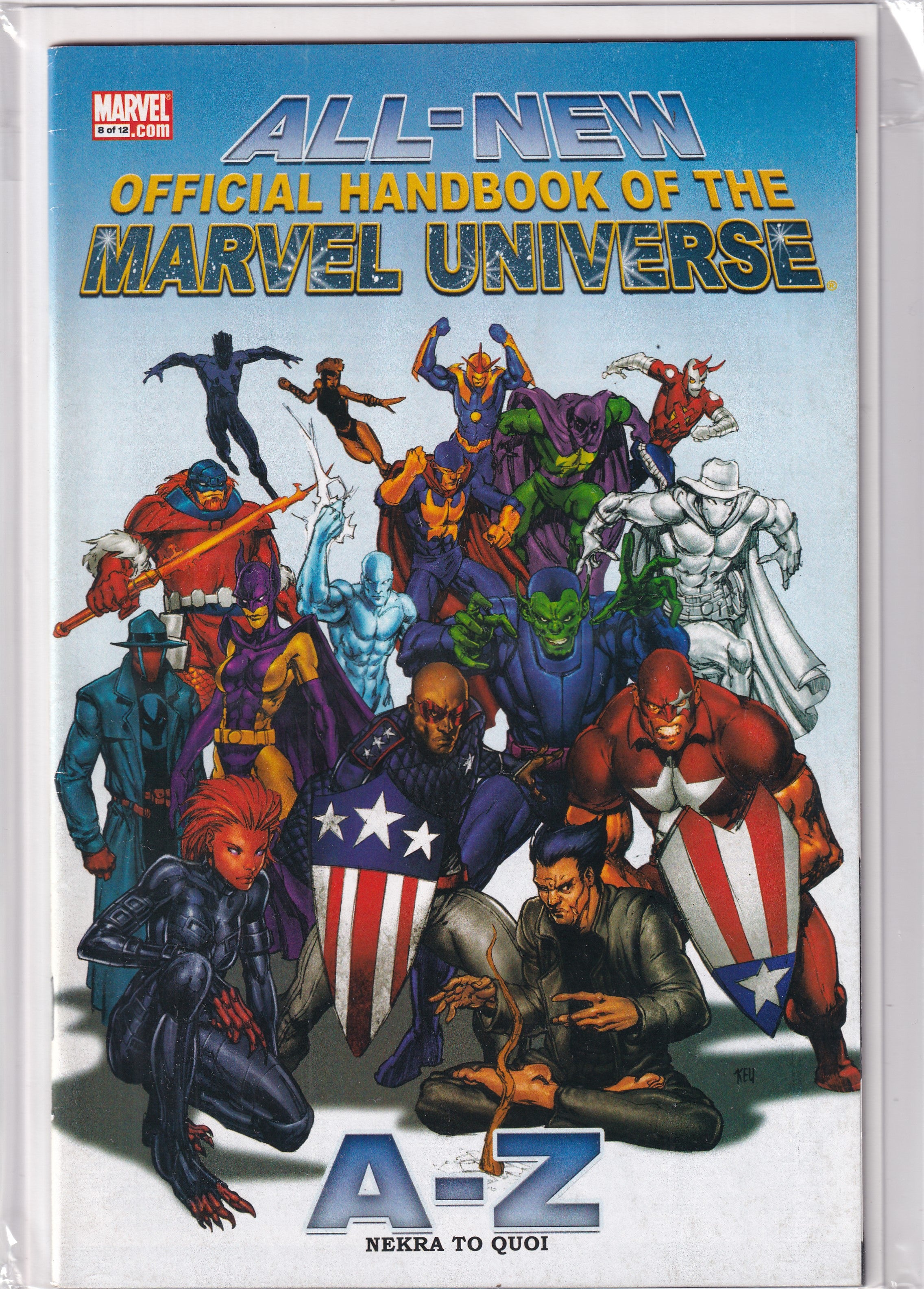 Handbook Of The Marvel Universe #8 - Slab City Comics 