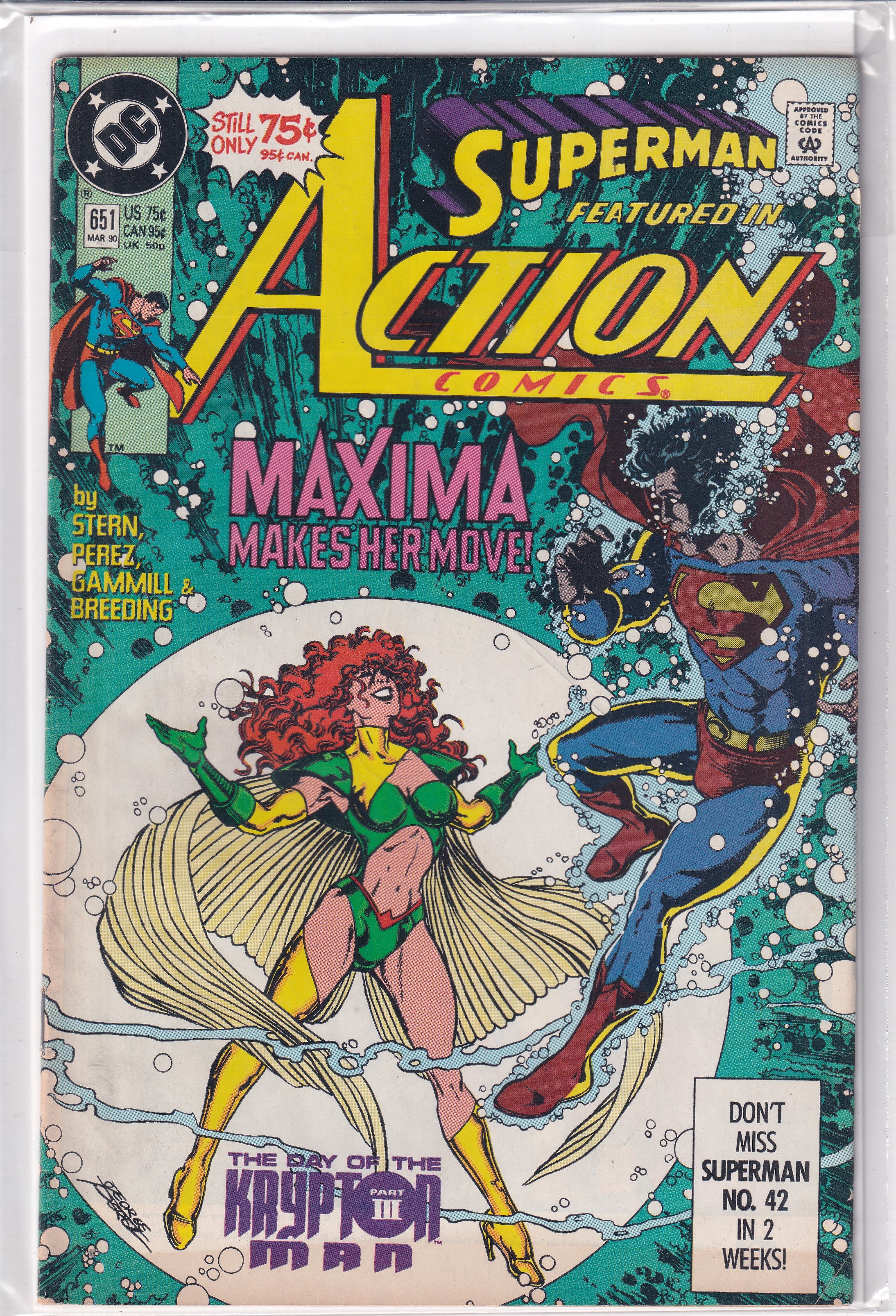 Action Comics #651 - Slab City Comics 