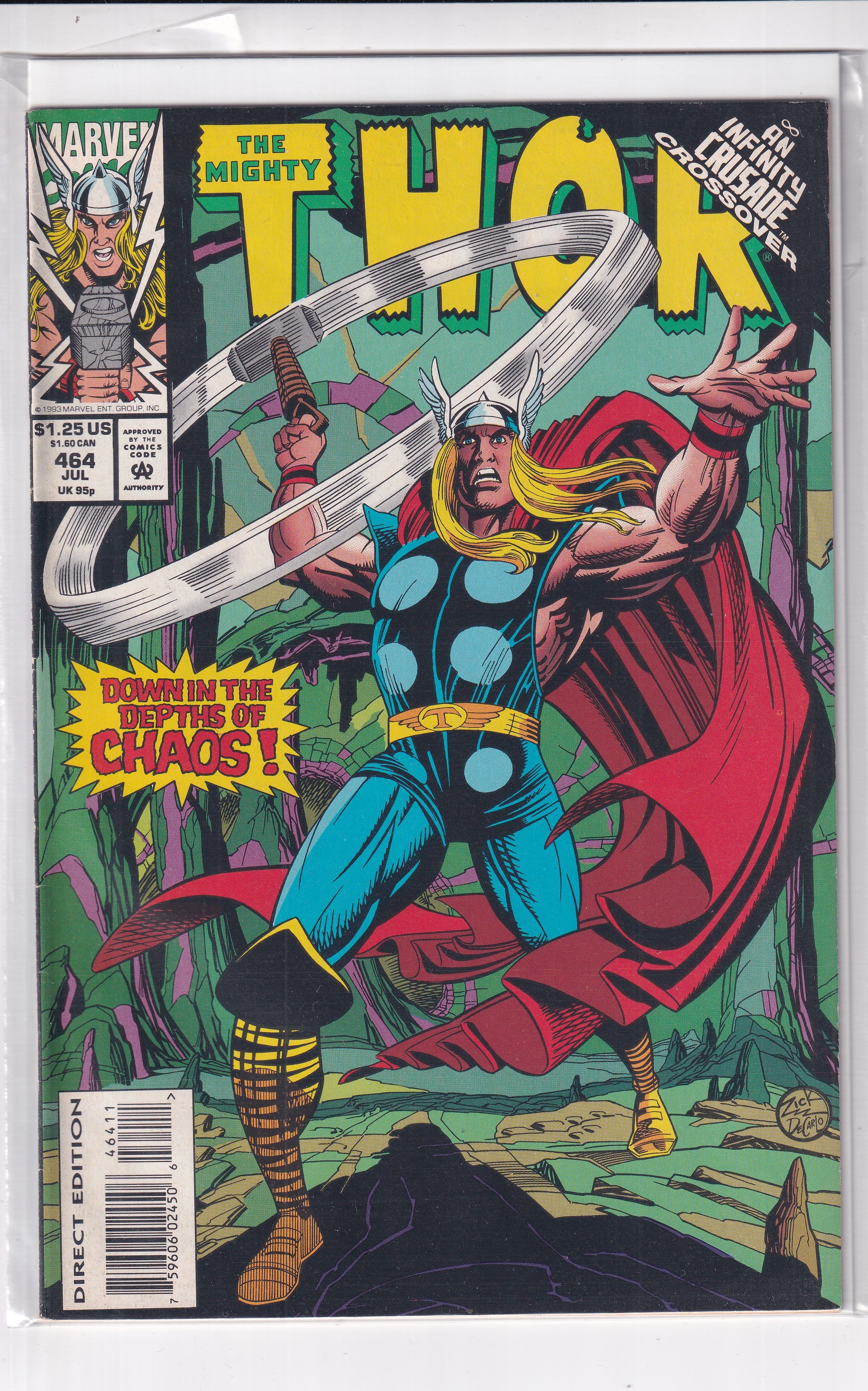 Thor #464 - Slab City Comics 