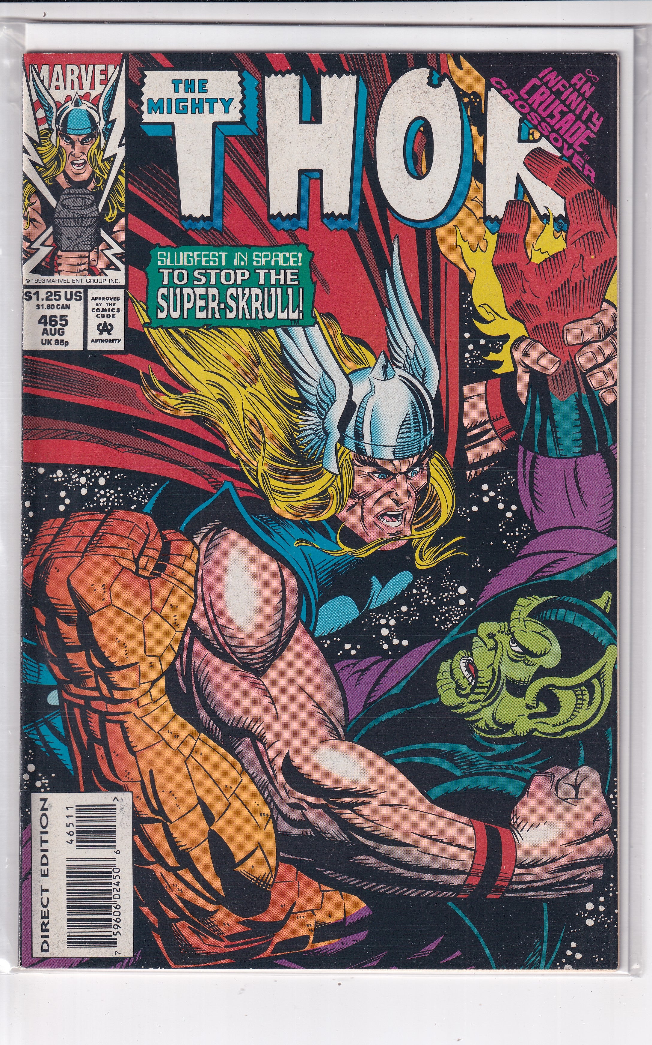 Thor #465 - Slab City Comics 