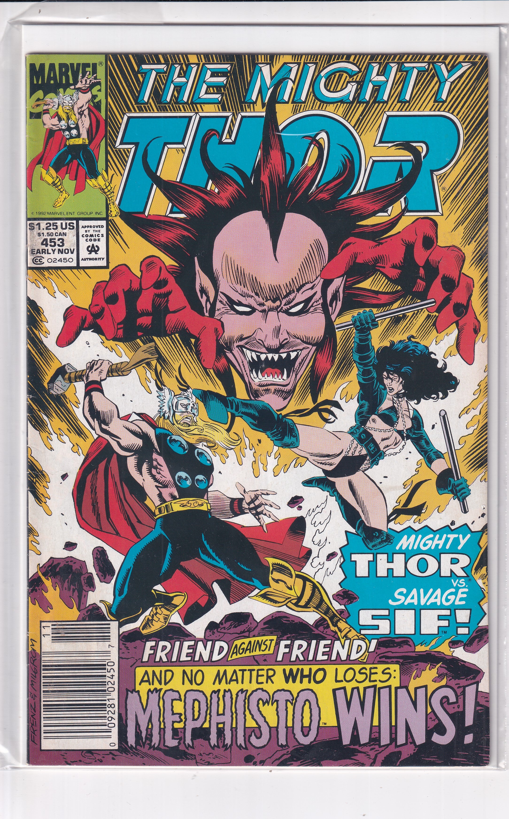 Thor #453 - Slab City Comics 