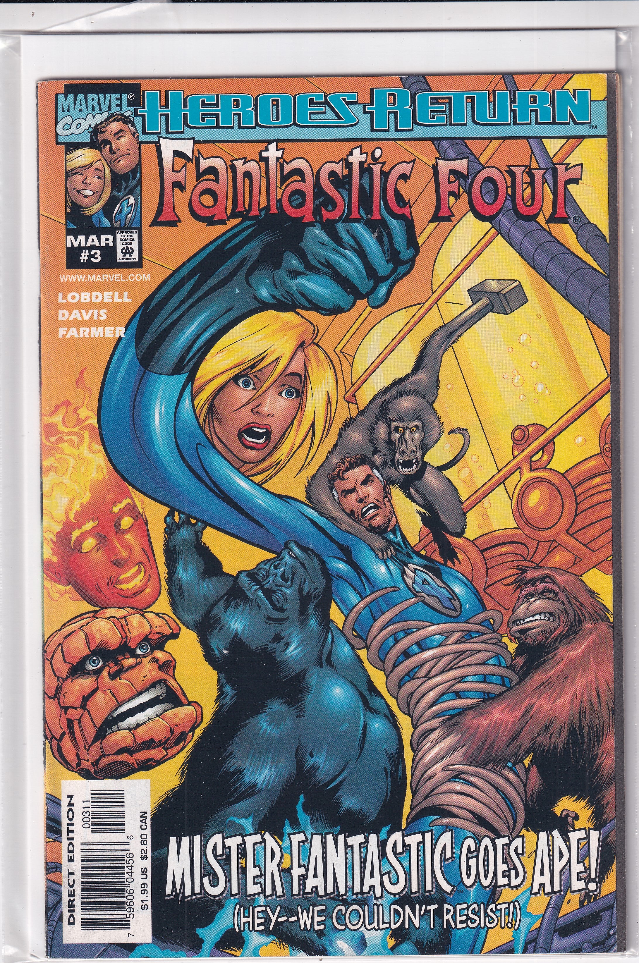 Fantastic Four #3 - Slab City Comics 