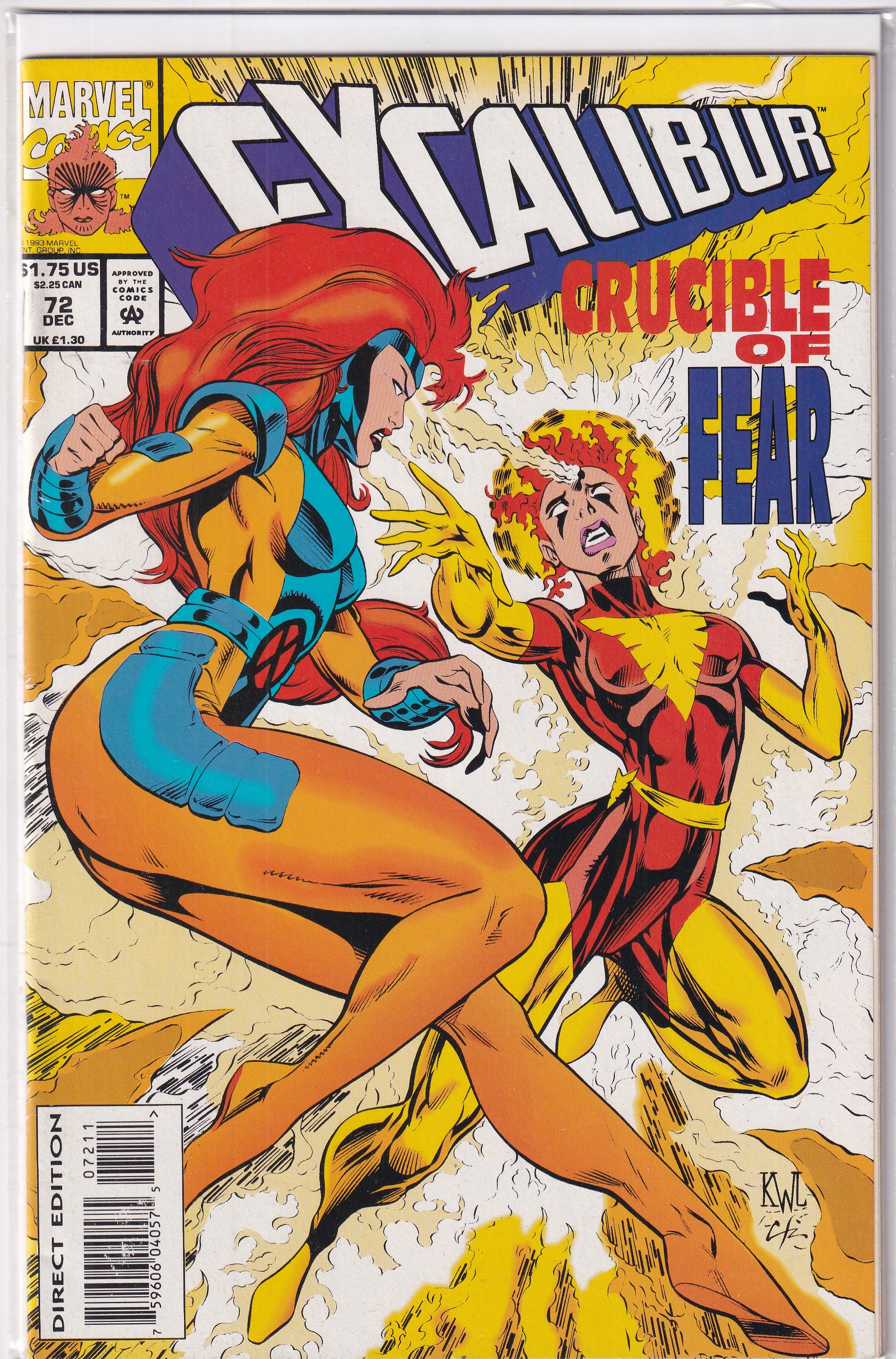 Excalibur #72 - Slab City Comics 