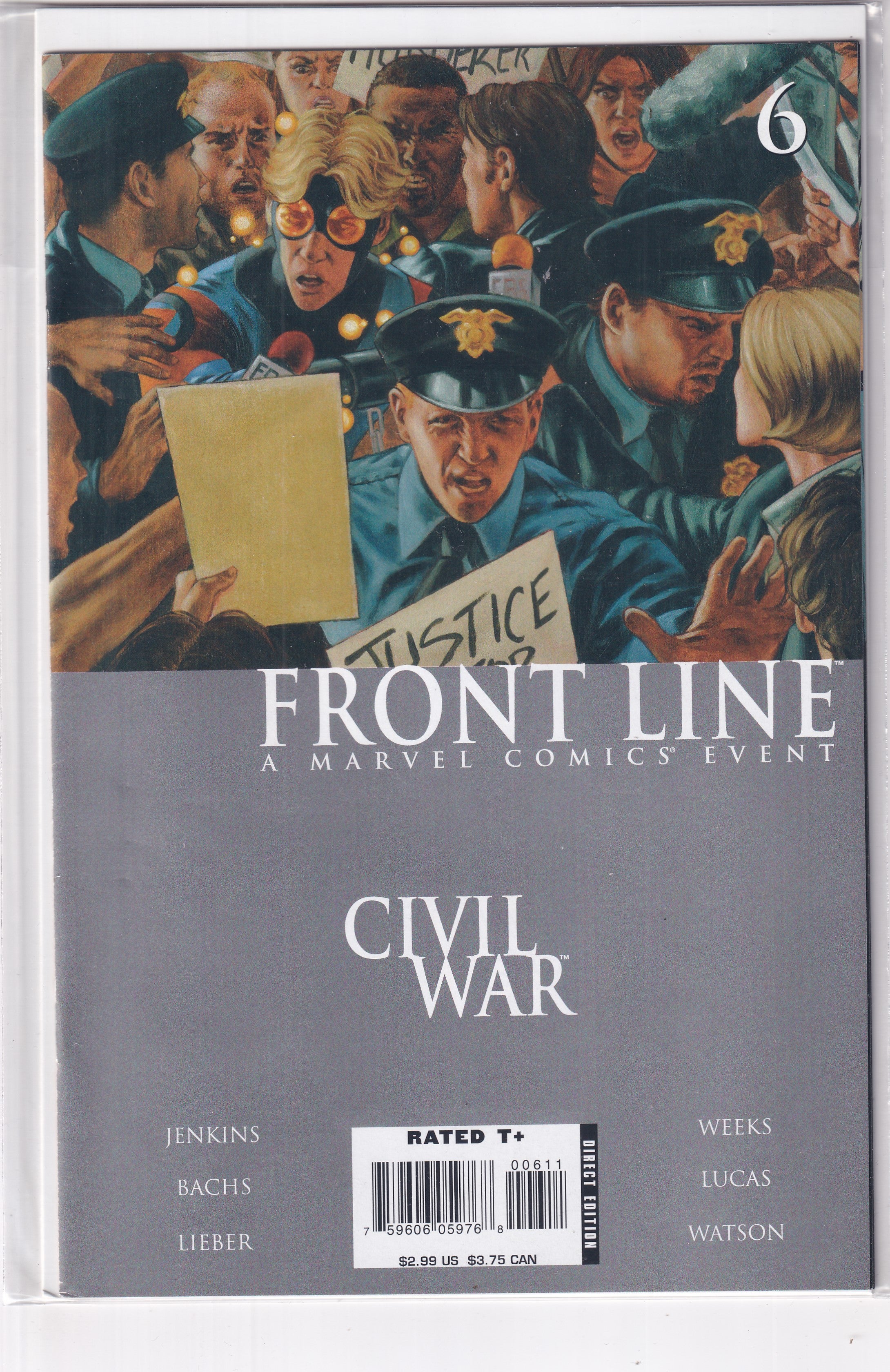 Civil War #6 - Slab City Comics 