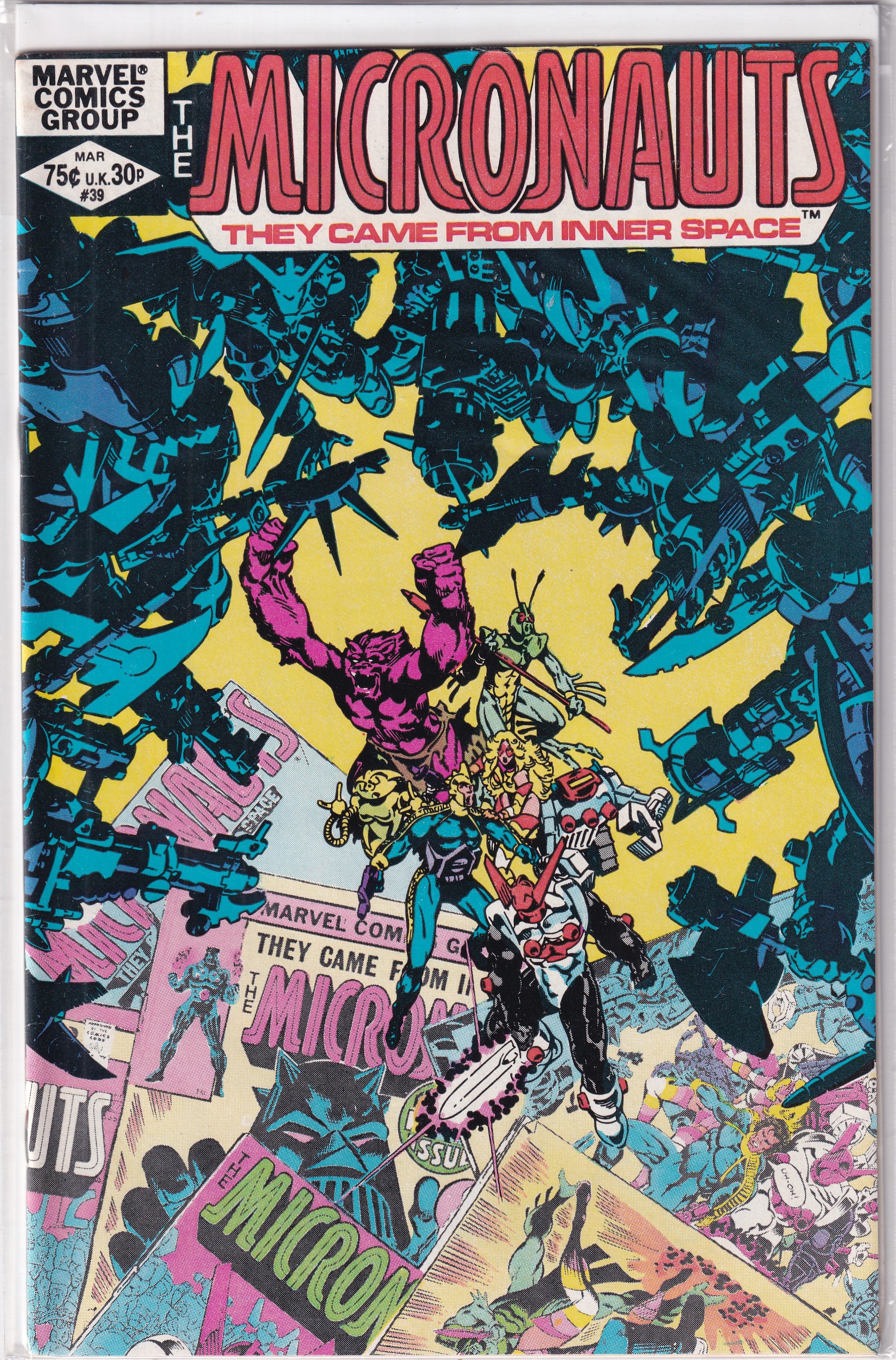 MICRONAUTS NEW VOYAGES #39 - Slab City Comics 