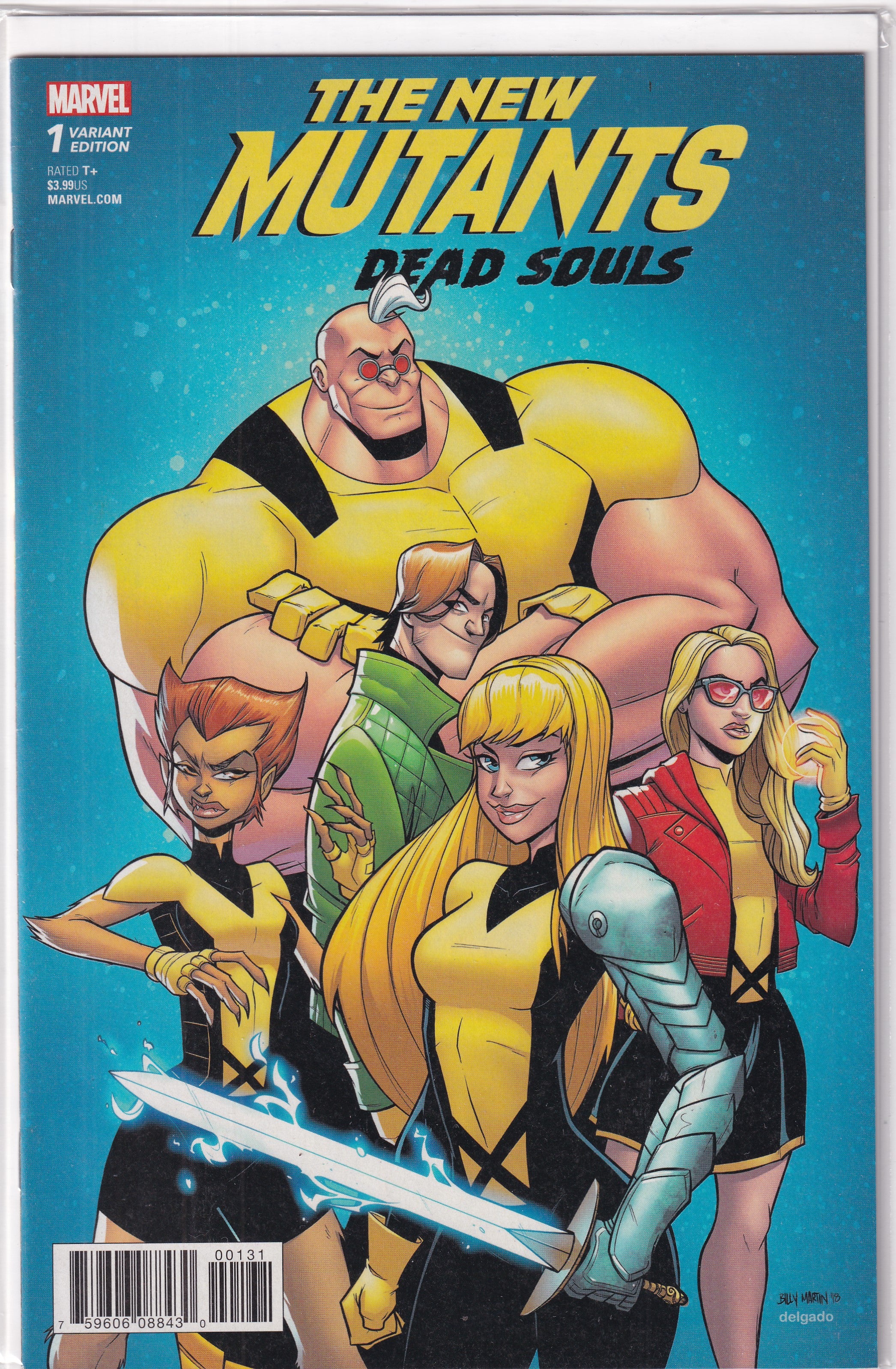 NEW MUTANTS DEAD SOULS #1 VARIANT - Slab City Comics 