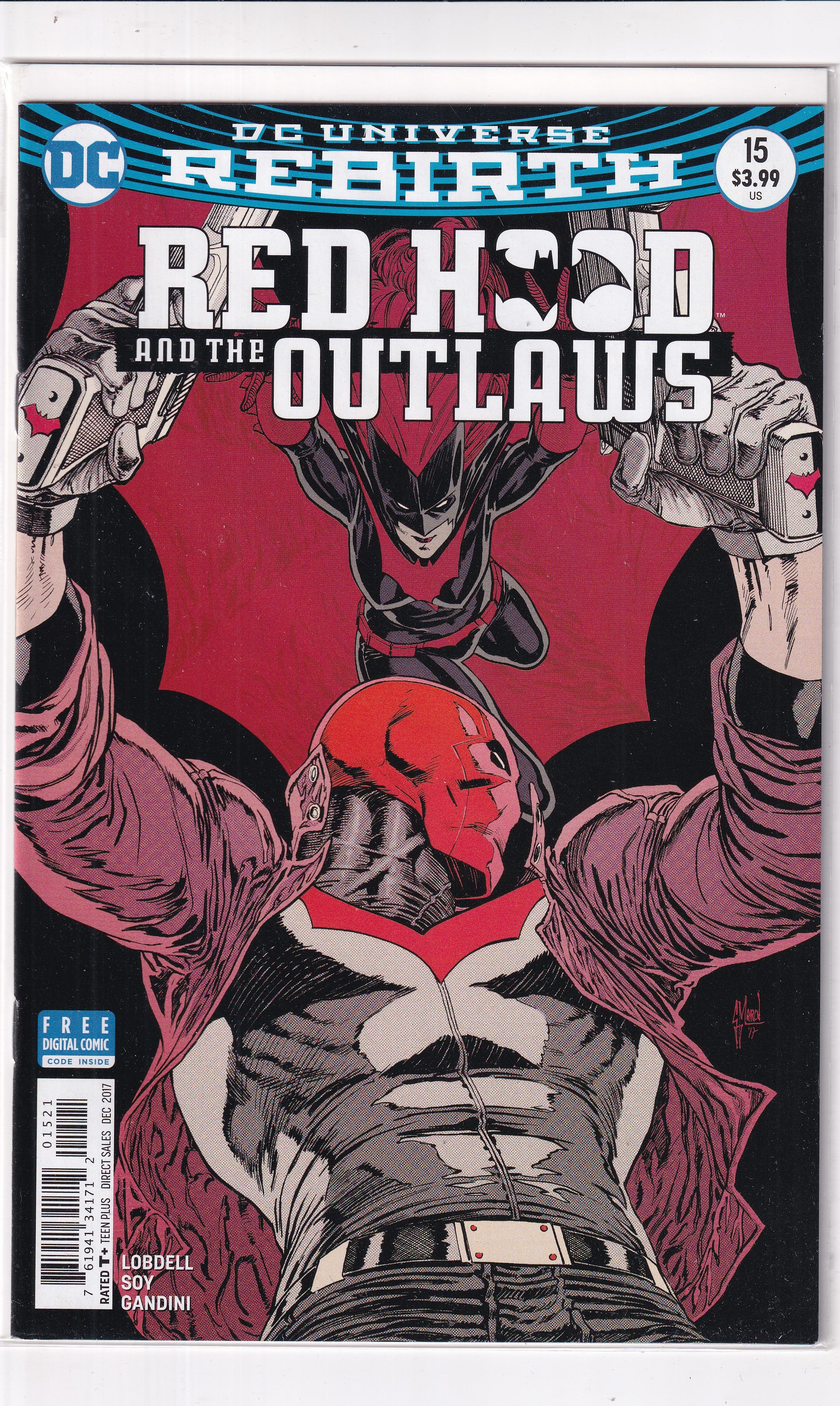 RED HOOD AND THE OUTLAWS #15 - Slab City Comics 