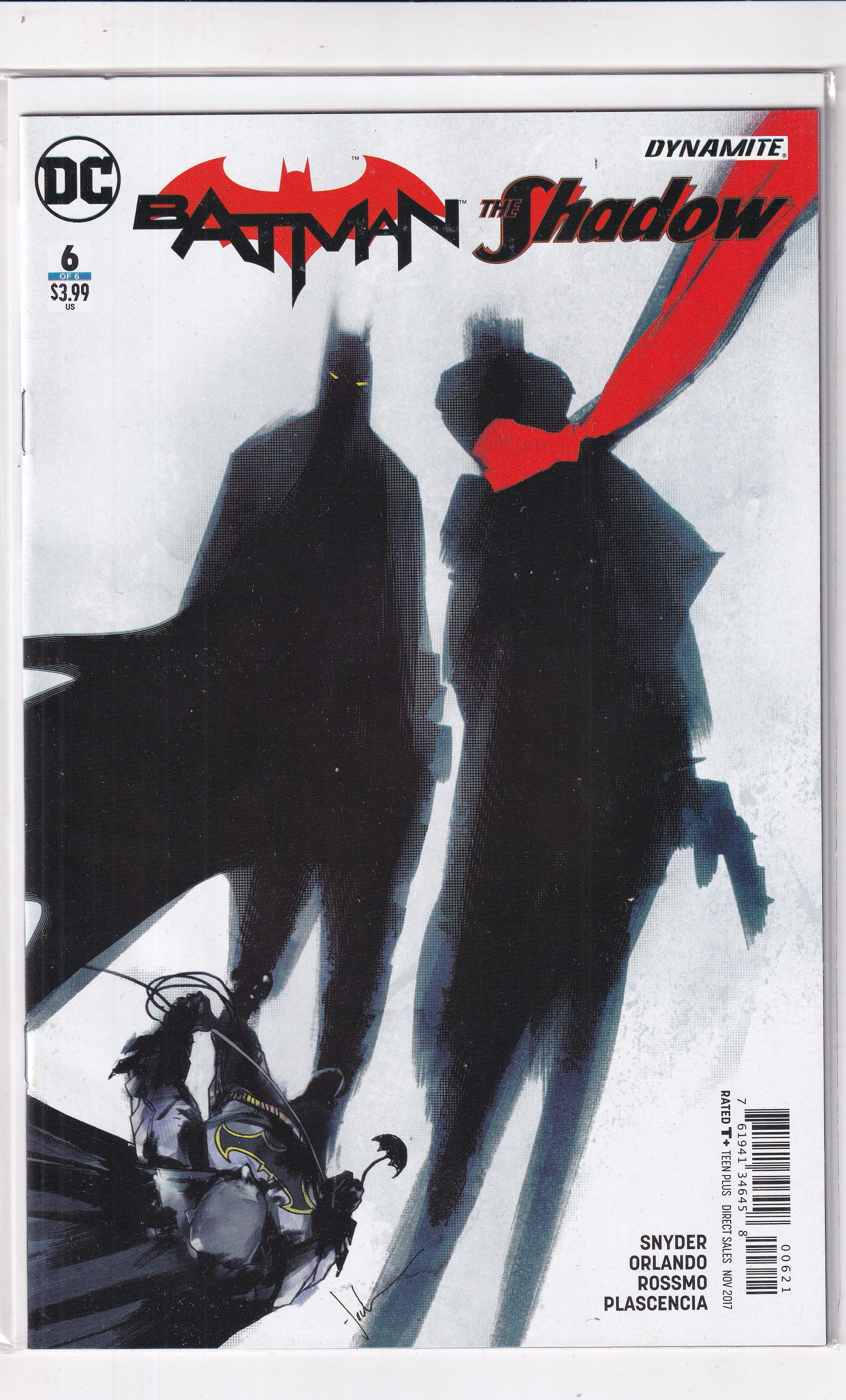 BATMAN THE SHADOW #6 JOCK VARIANT - Slab City Comics 