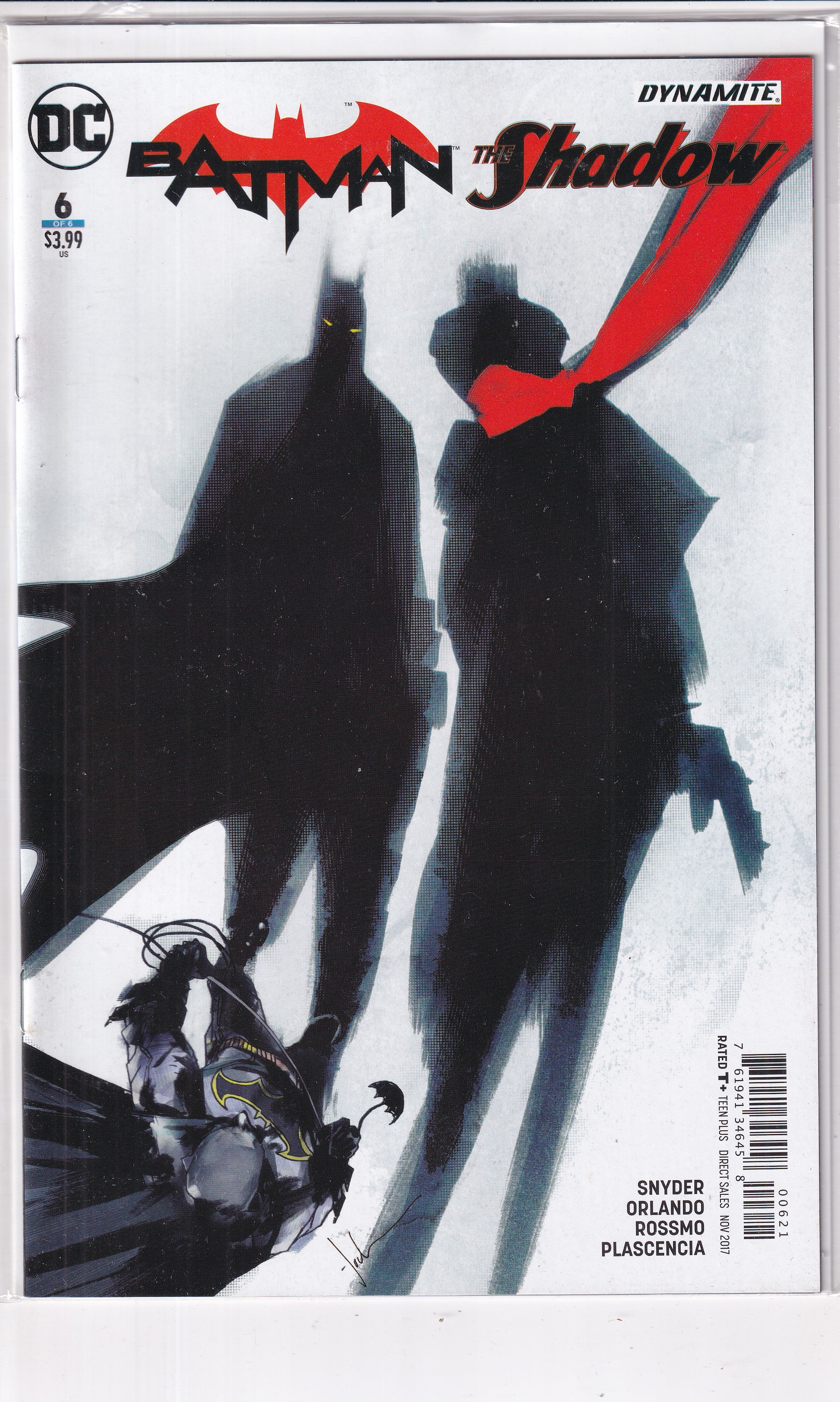 BATMAN THE SHADOW #6 JOCK VARIANT - Slab City Comics 