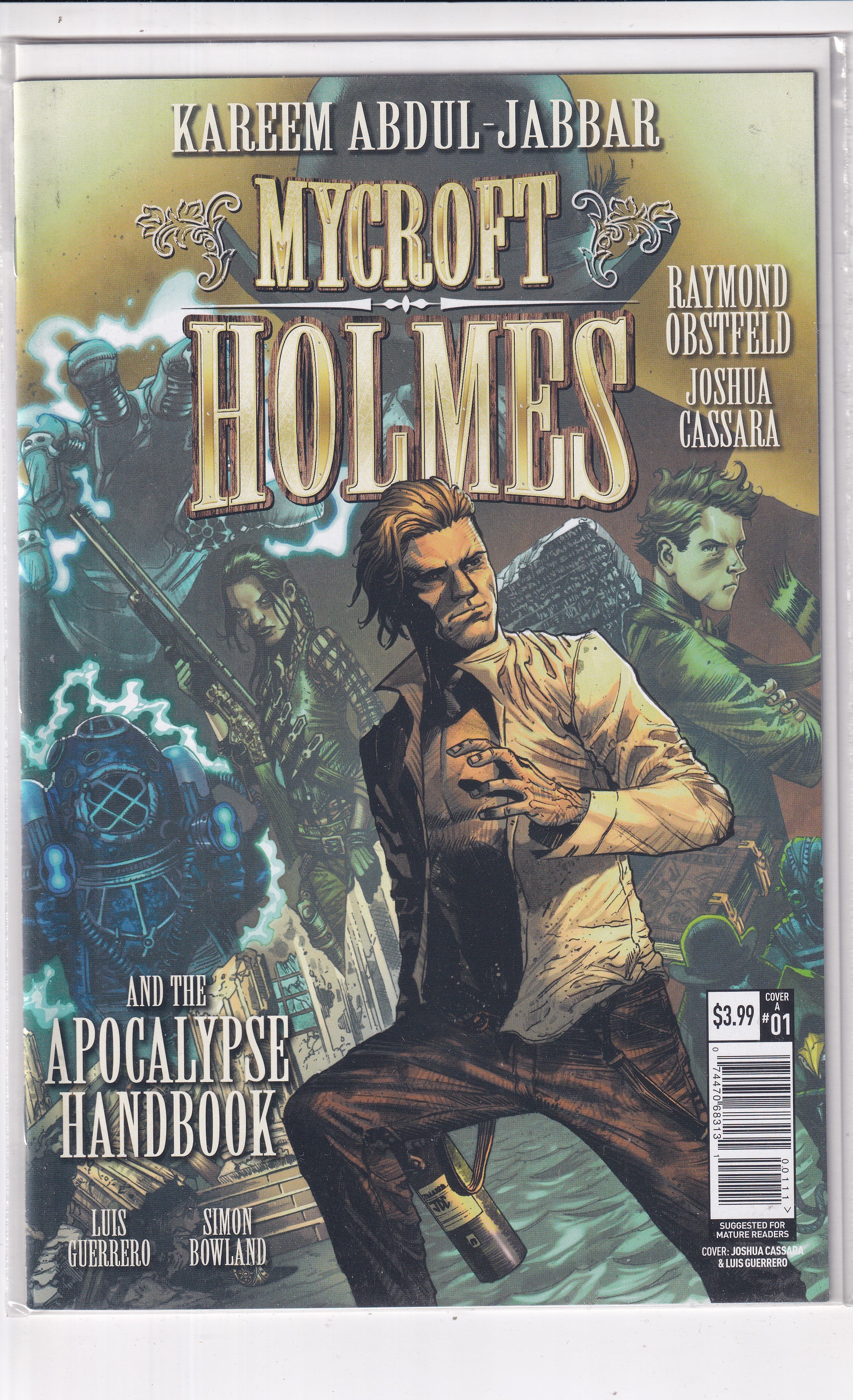 MYCROFT HOLMES #1 - Slab City Comics 