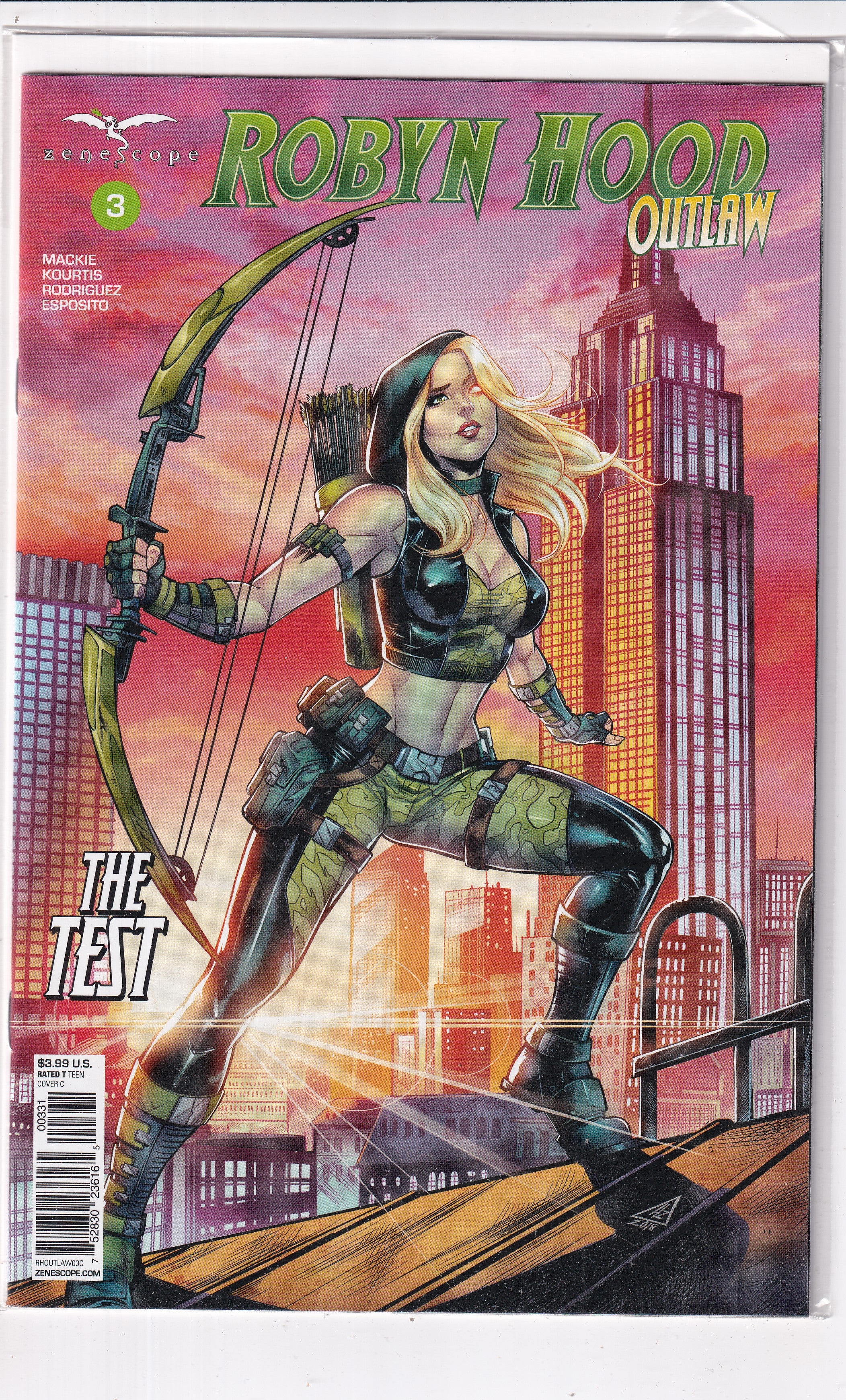 ROBYN HOOD OUTLAW #3 - Slab City Comics 