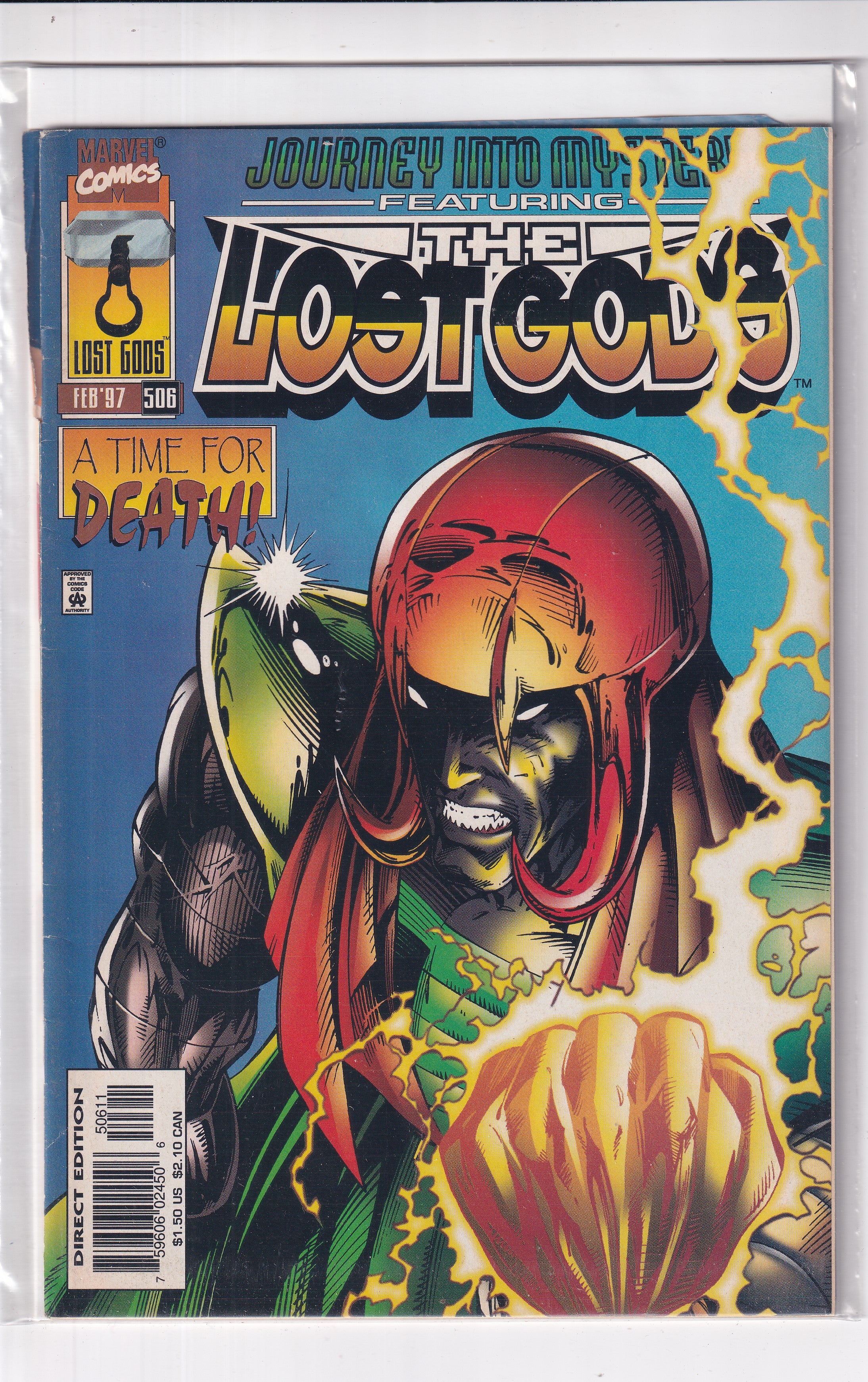 JOURNEY INTO MYSTERY LOST GODS #506 - Slab City Comics 