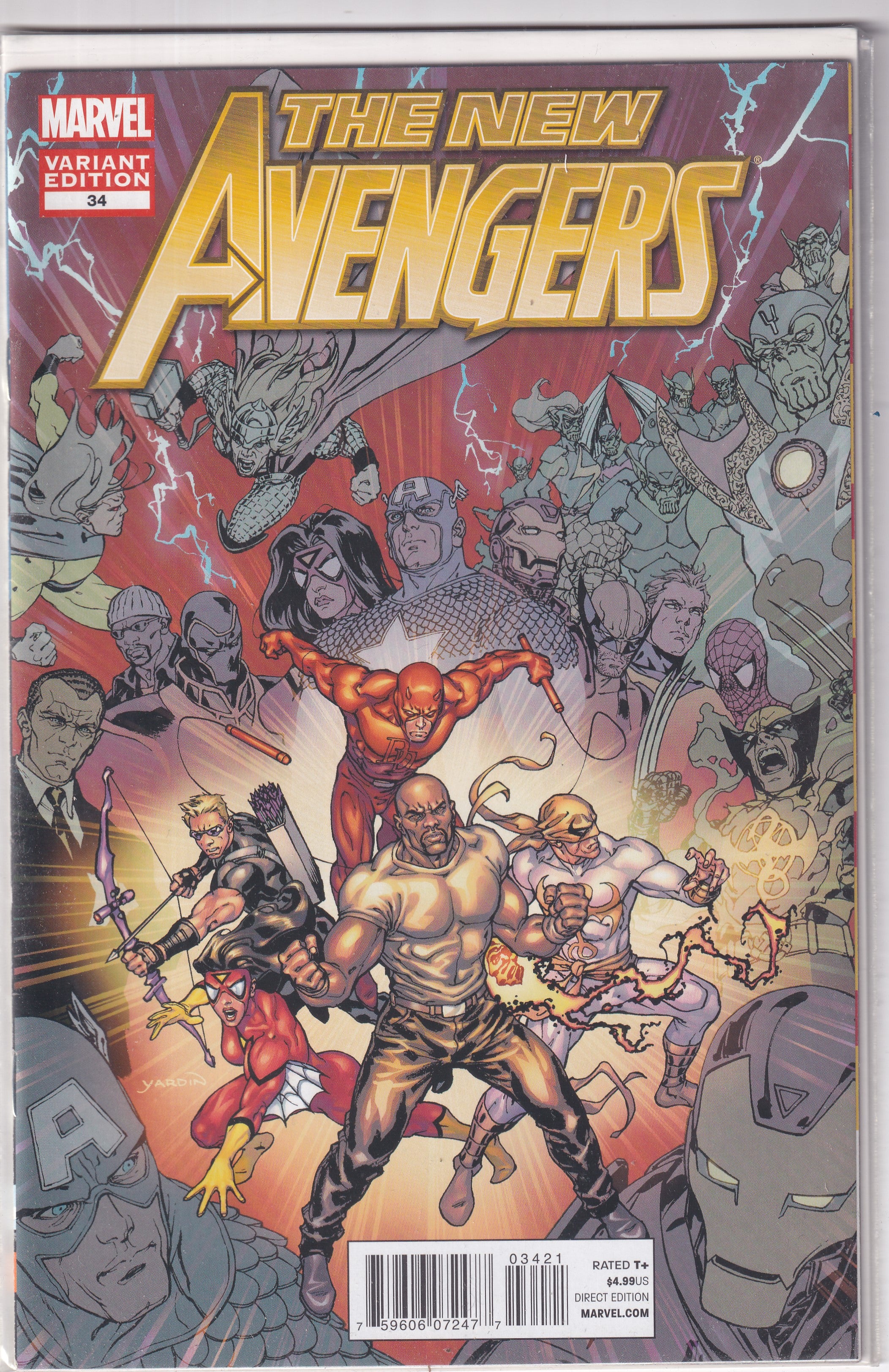 NEW AVENGERS #34 VARIANT - Slab City Comics 