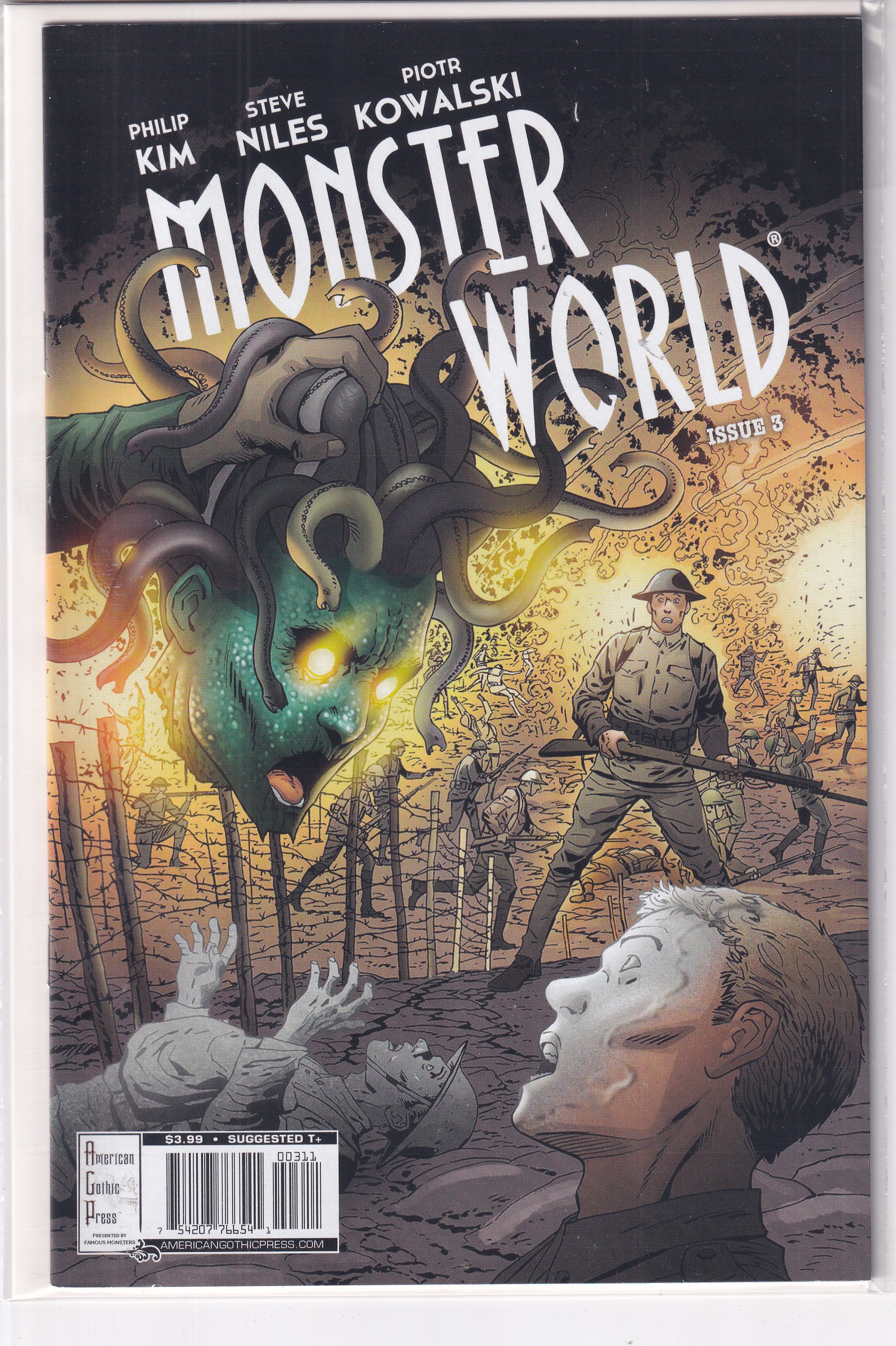 MONSTER WORLD #3 - Slab City Comics 