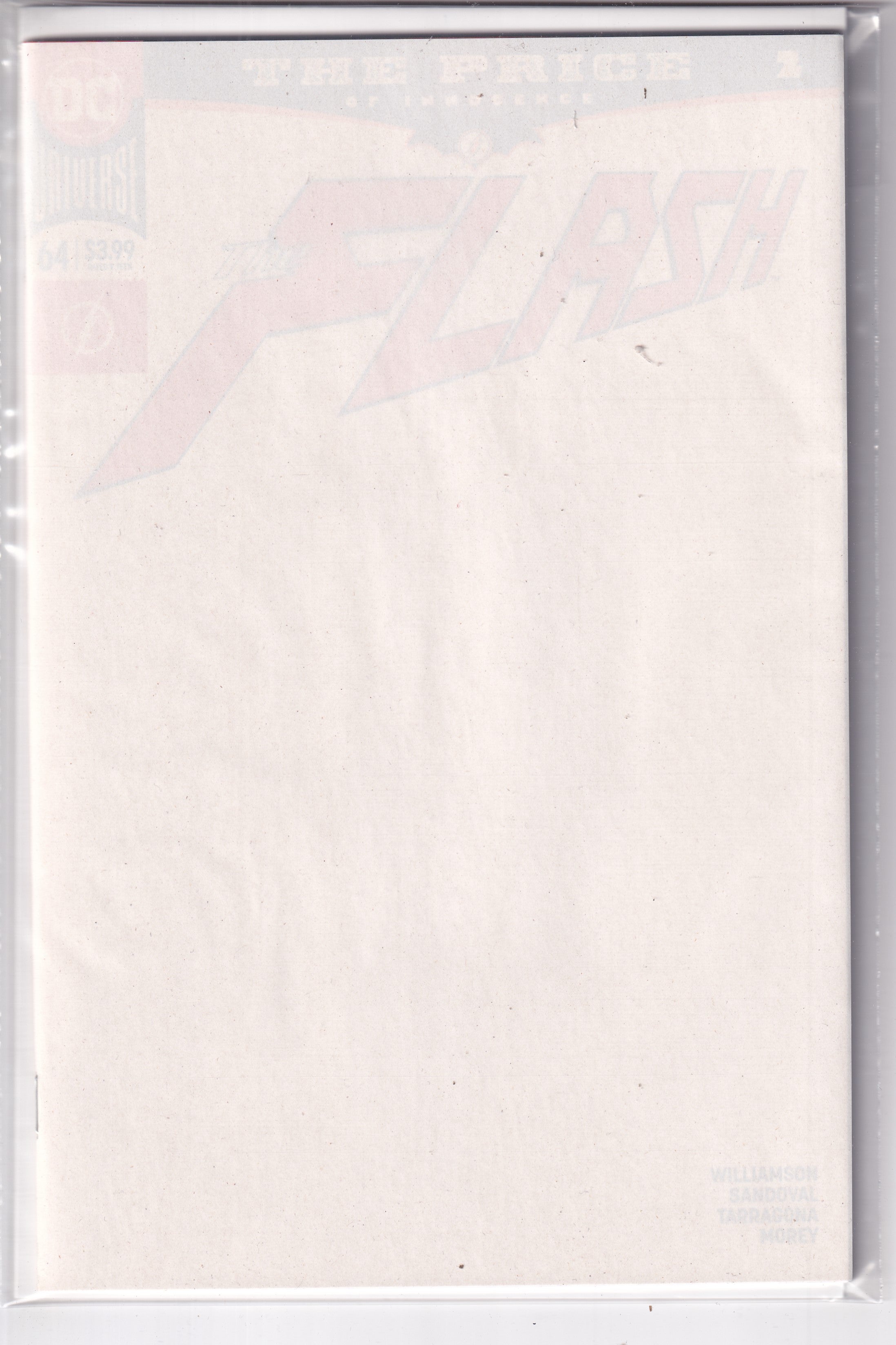 FLASH #64 BLANK - Slab City Comics 