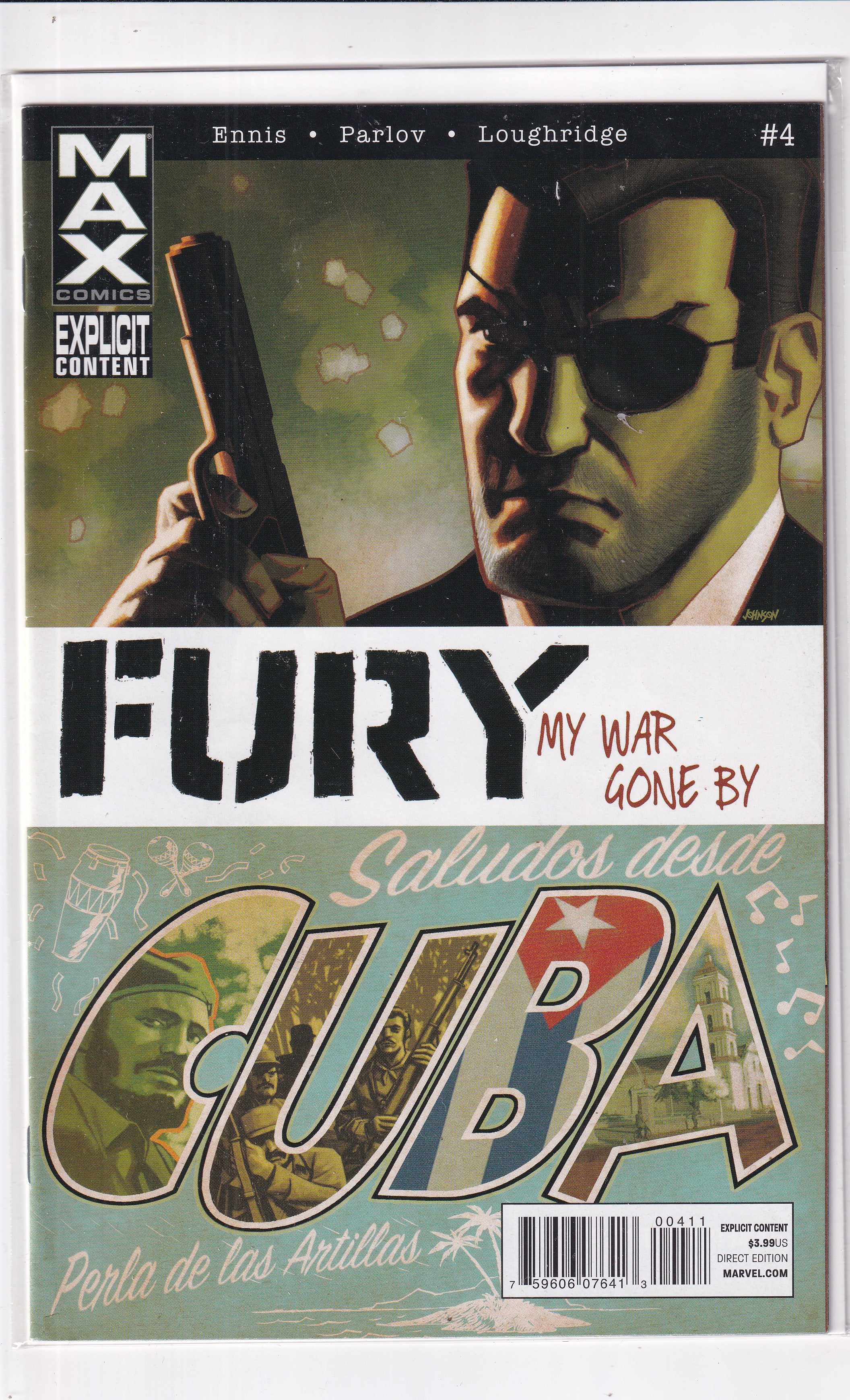 FURY MY WAR GONE #4 - Slab City Comics 