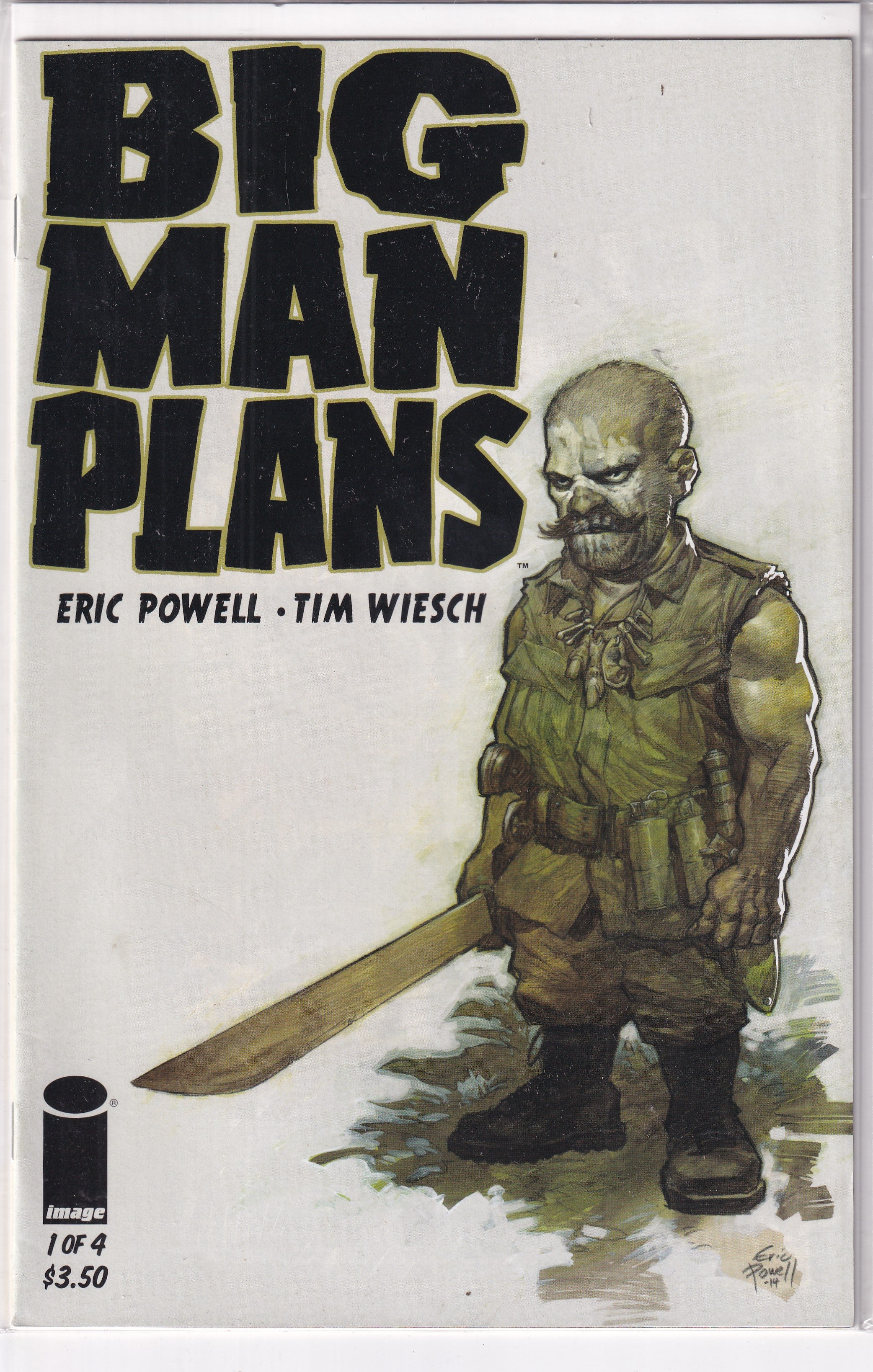 BIG MAN PLANS #1 - Slab City Comics 