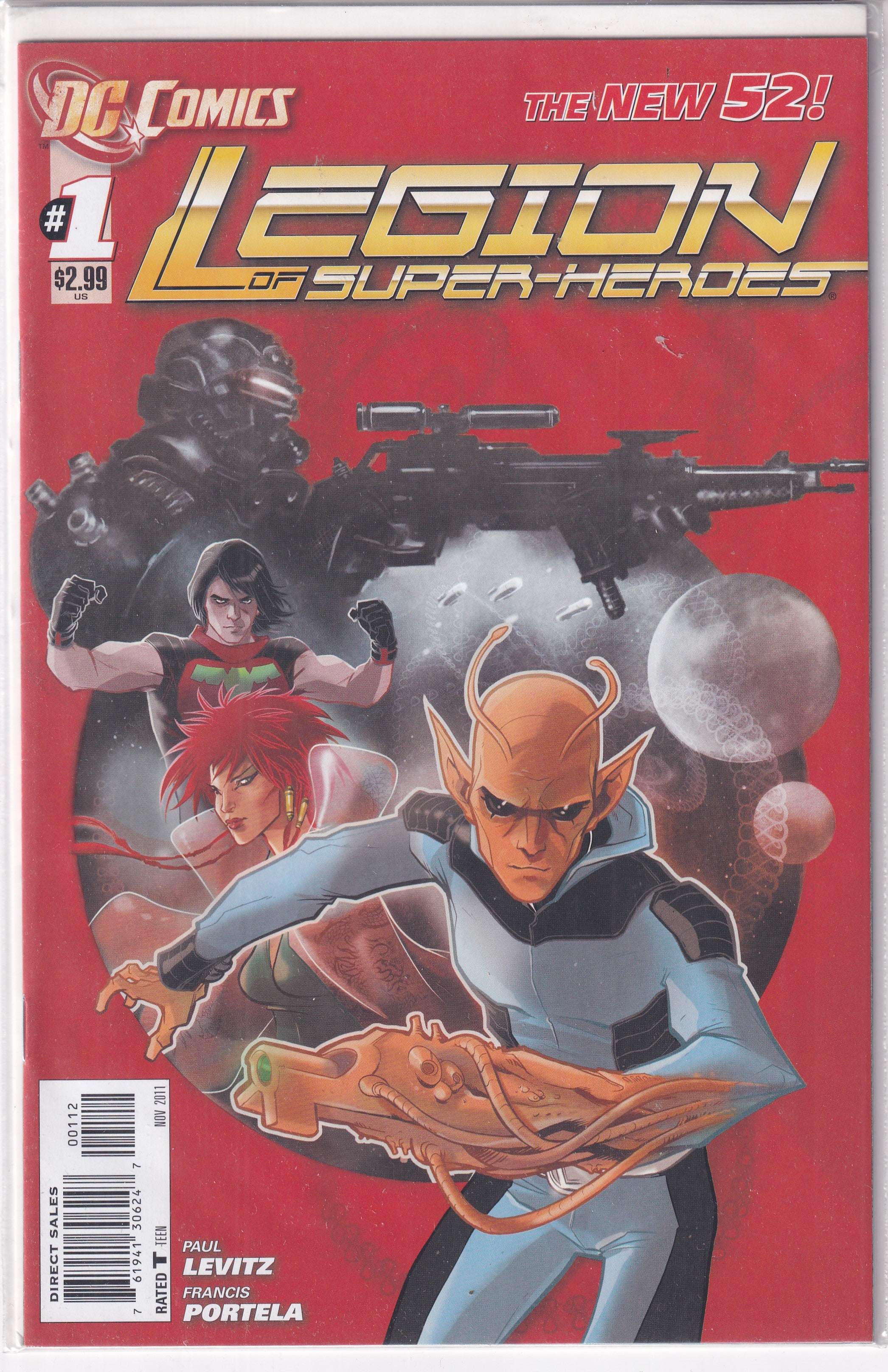 LEGION OF SUPER-HEROES #1 2ND PRINT - Slab City Comics 