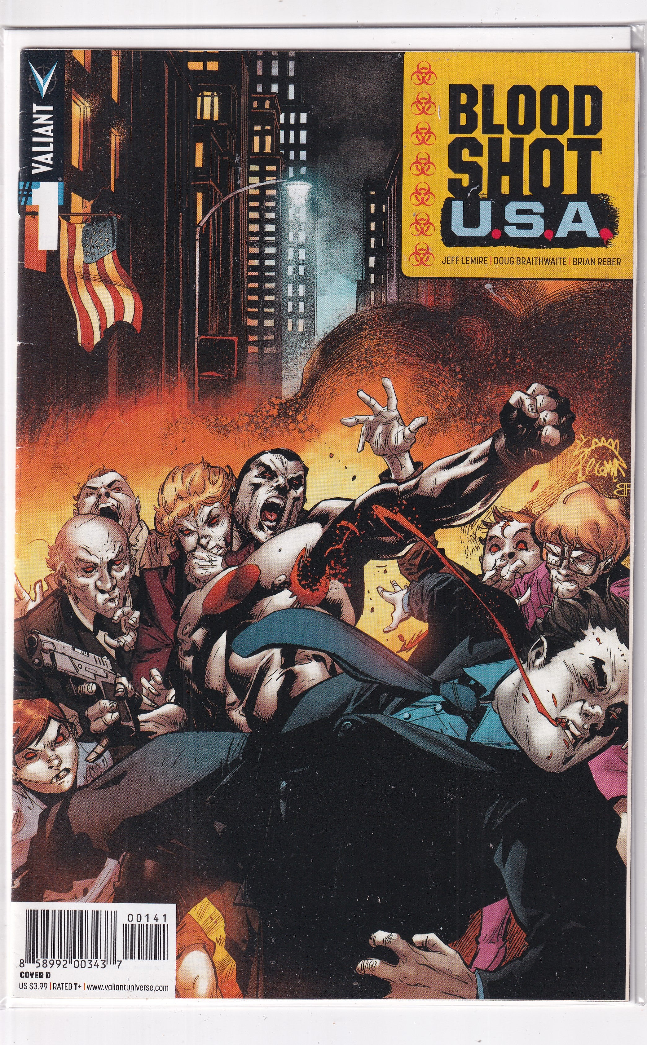 BLOOD SHOT U.S.A. #1 - Slab City Comics 