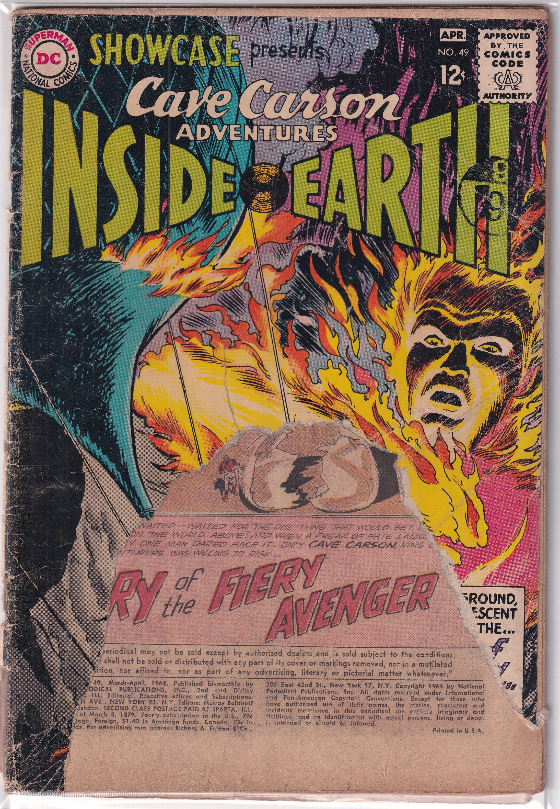 INSIDE EARTH #49 - Slab City Comics 