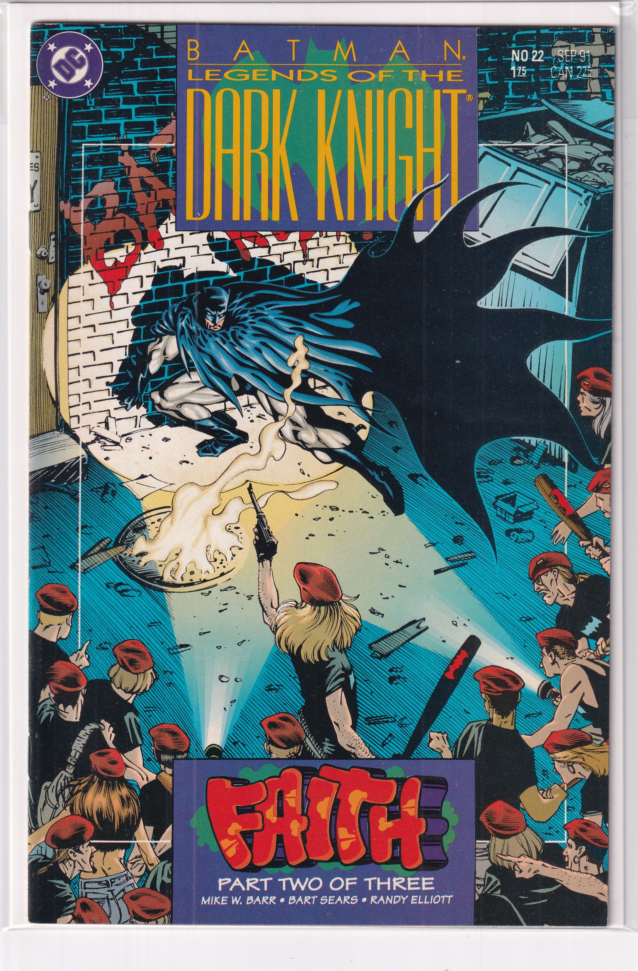 BATMAN LEGENDS OF THE DARK KNIGHT #22 - Slab City Comics 