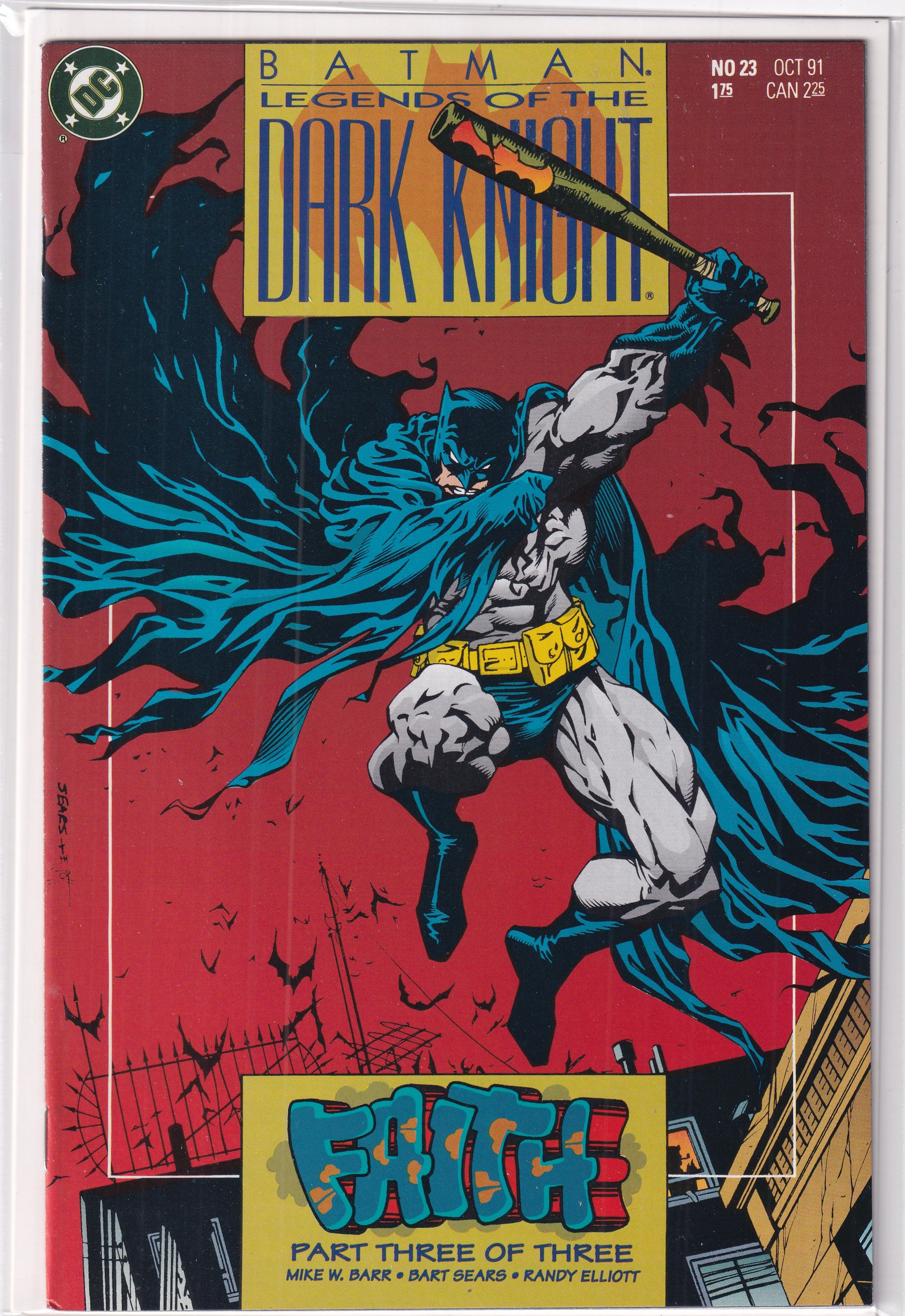 BATMAN LEGENDS OF THE DARK KNIGHT #23 - Slab City Comics 