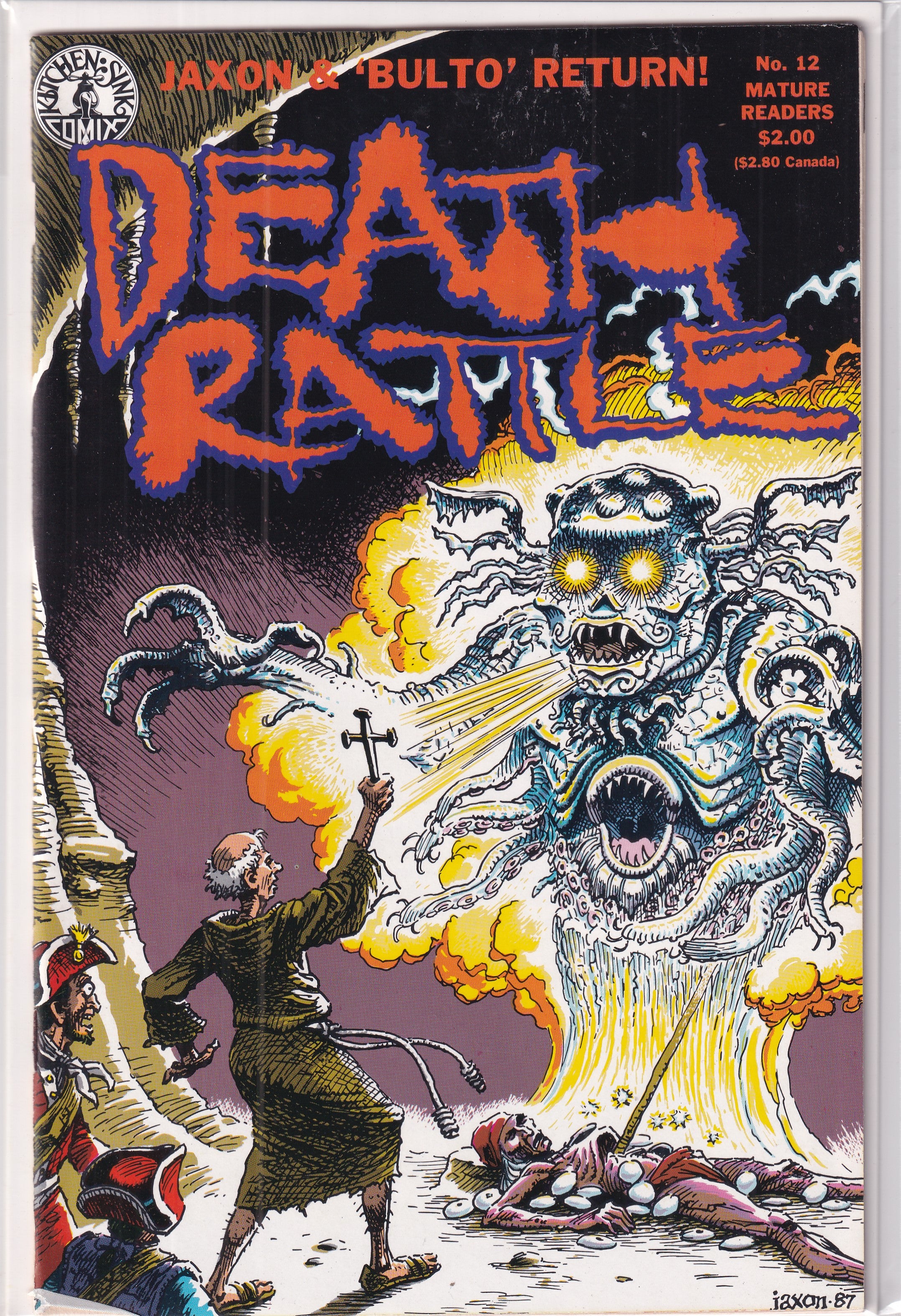 DEATH RATTLE #12 - Slab City Comics 