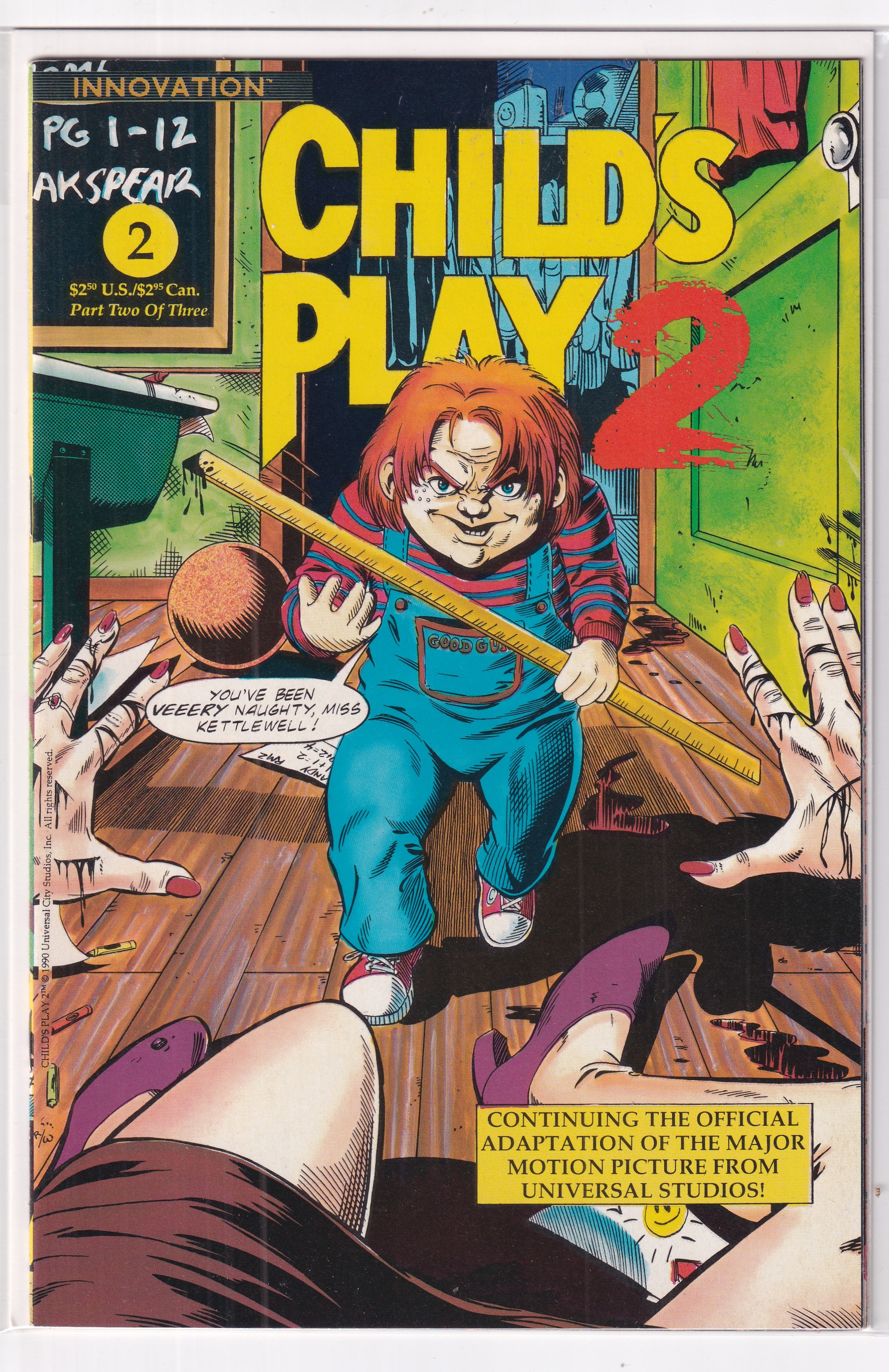 CHILD'S PLAY 2 #2 - Slab City Comics 