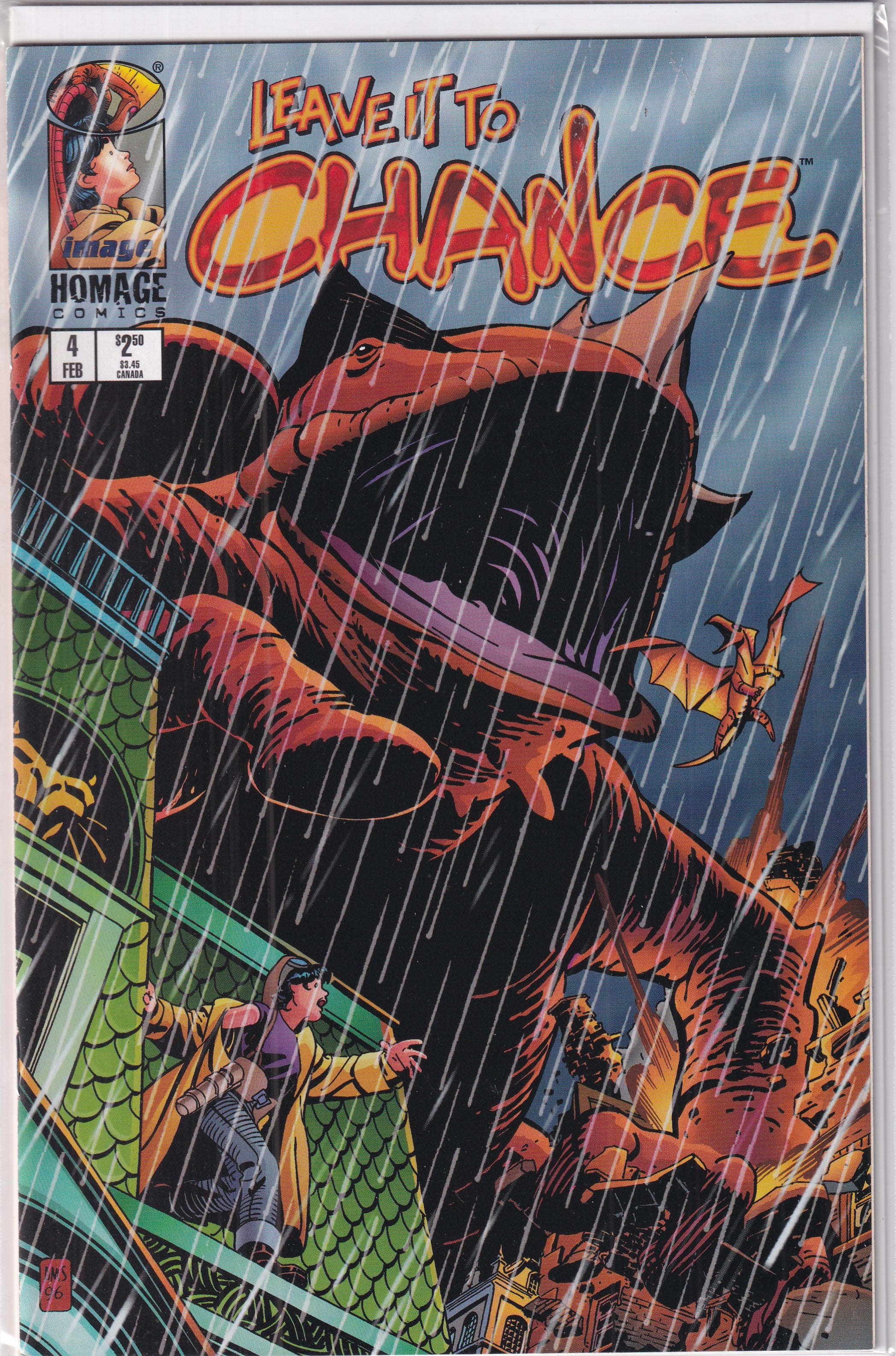 LEAVE IT TO CHANCE #4 - Slab City Comics 