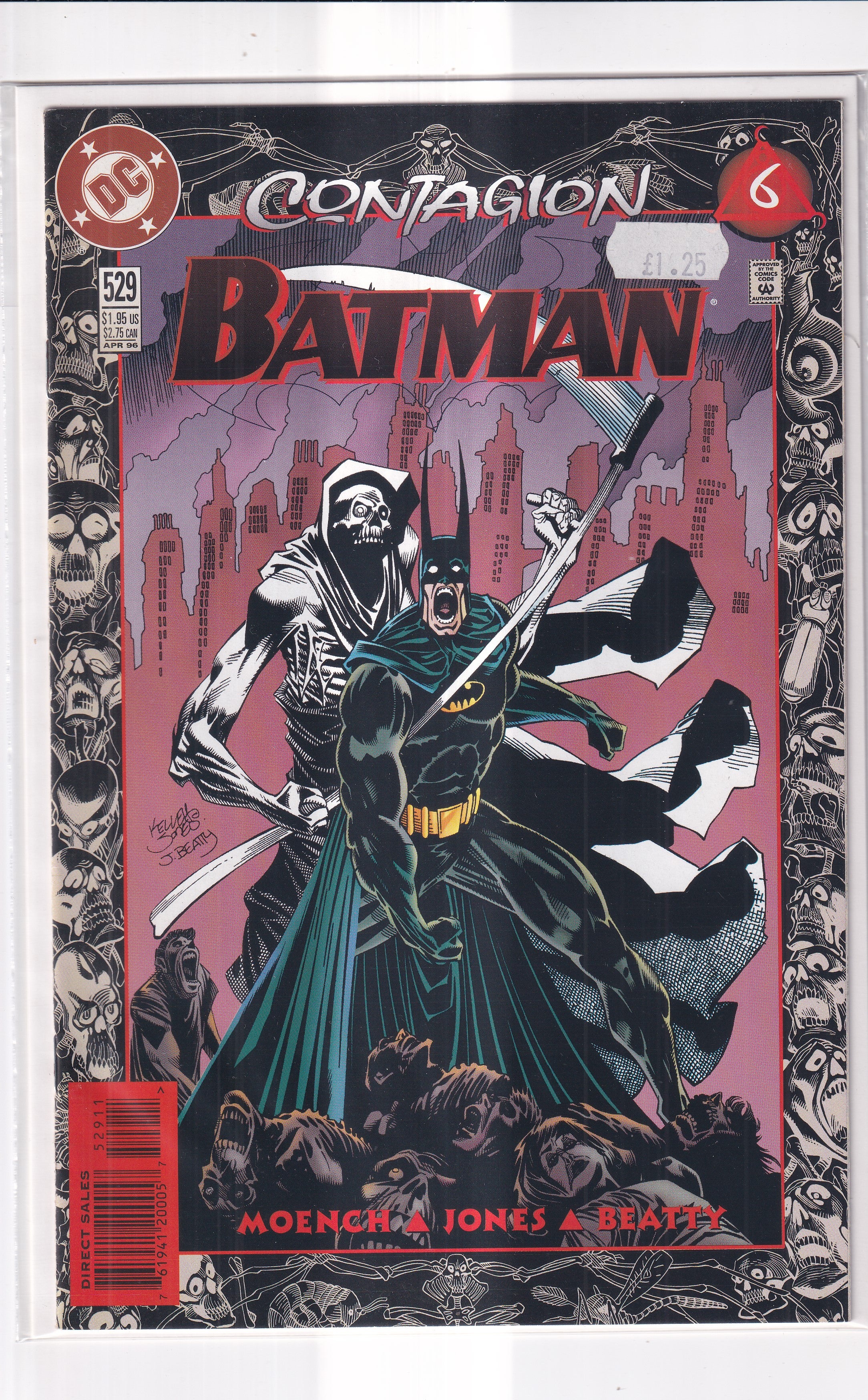 CONTAGION BATMAN #529 - Slab City Comics 