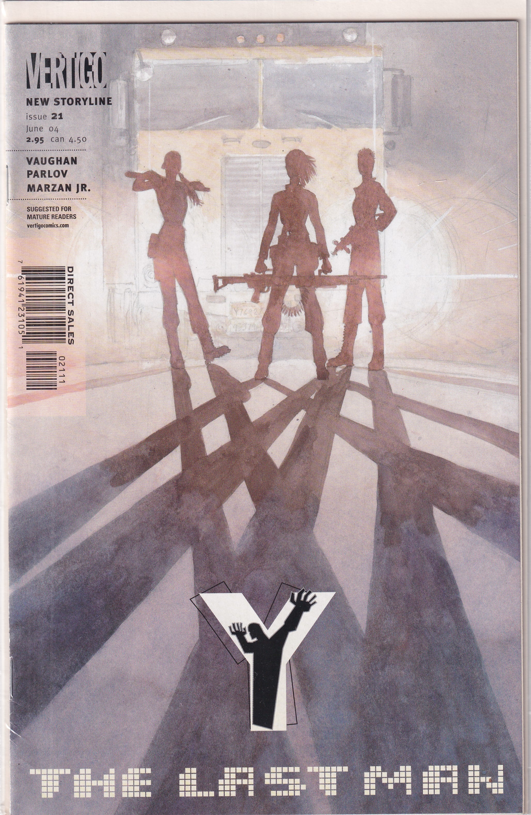 Y THE LAST MAN #21 - Slab City Comics 