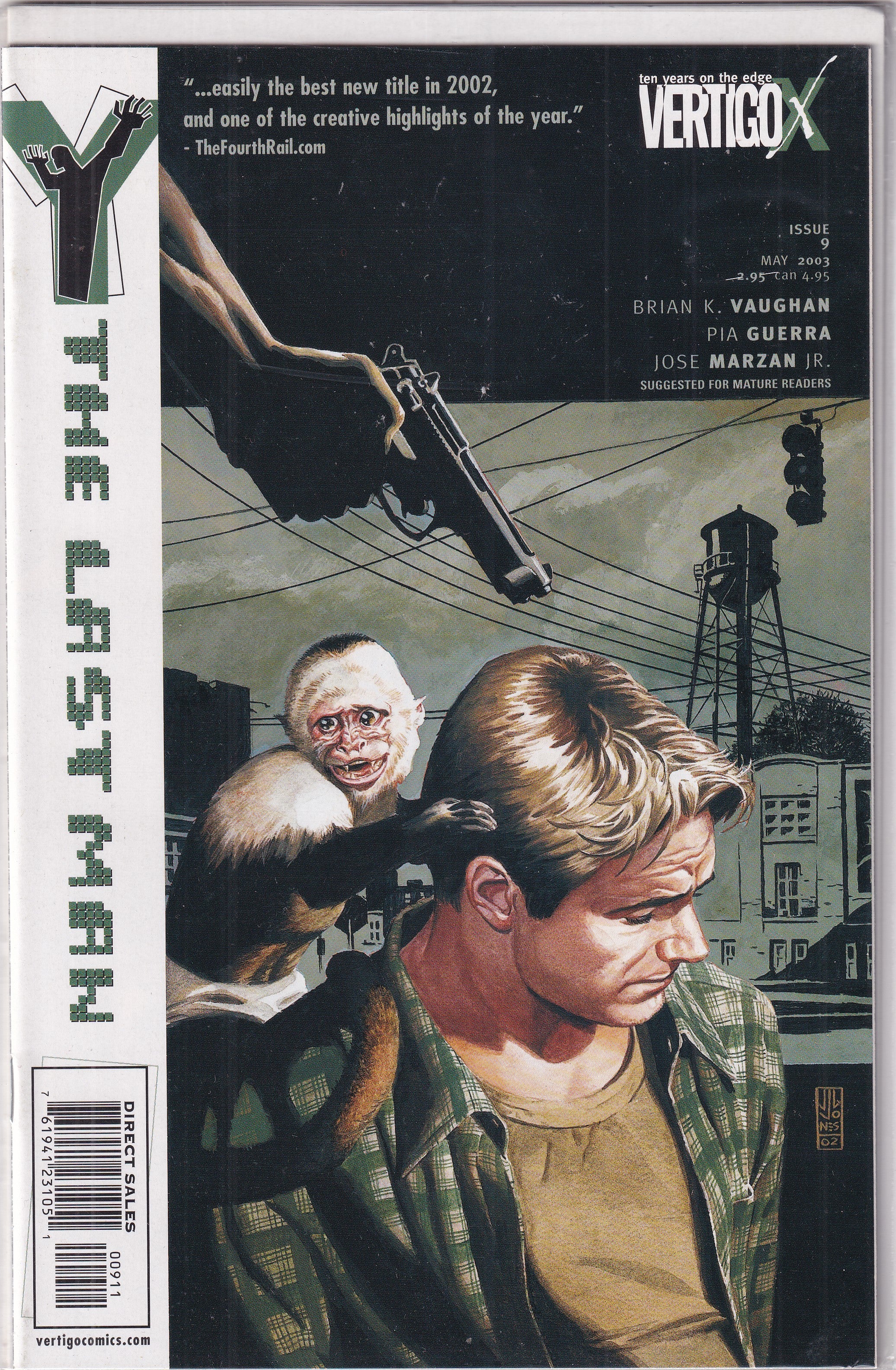 Y THE LAST MAN #9 - Slab City Comics 