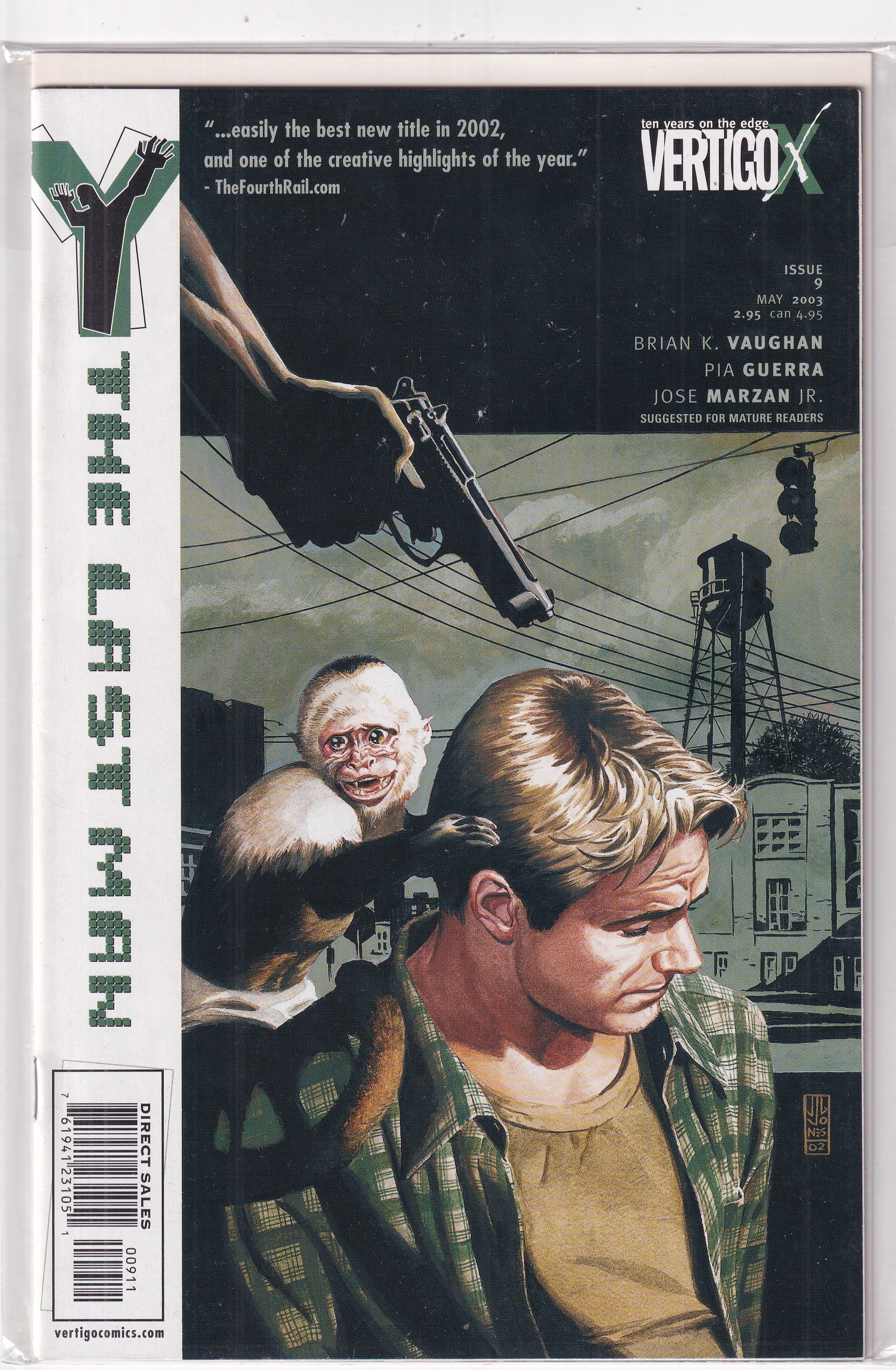 Y THE LAST MAN #9 - Slab City Comics 