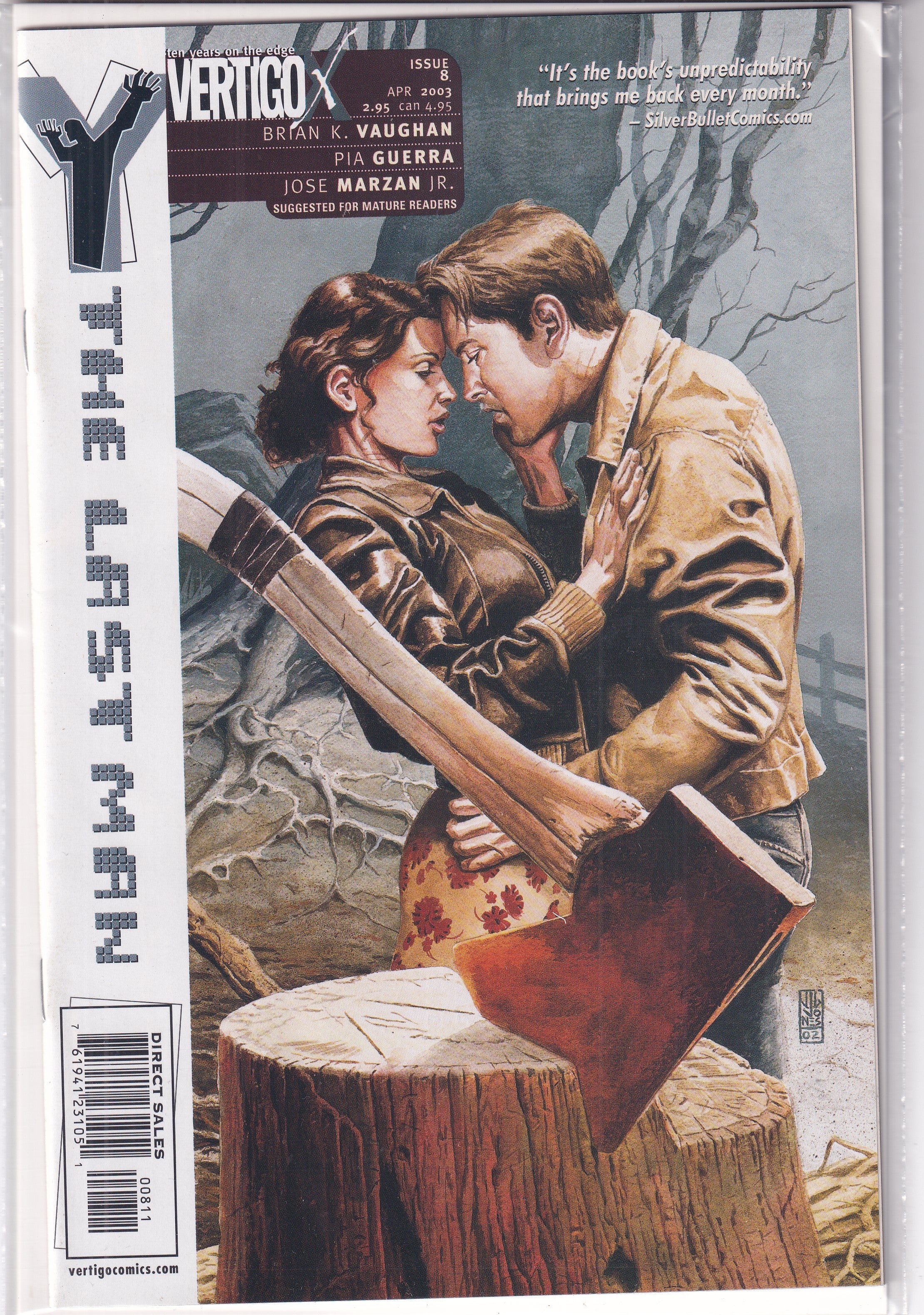 Y THE LAST MAN #8 - Slab City Comics 