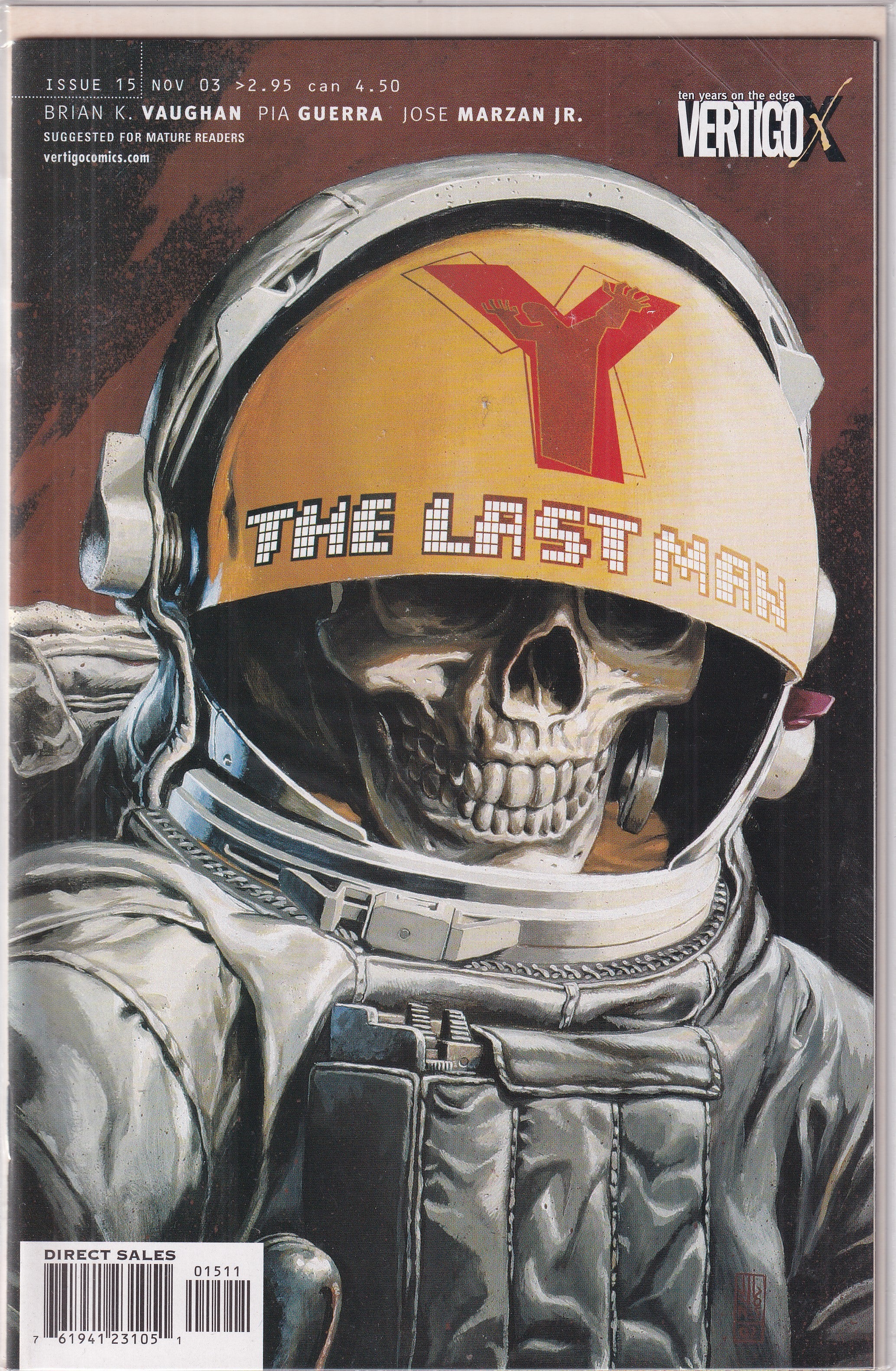 Y THE LAST MAN #15 - Slab City Comics 